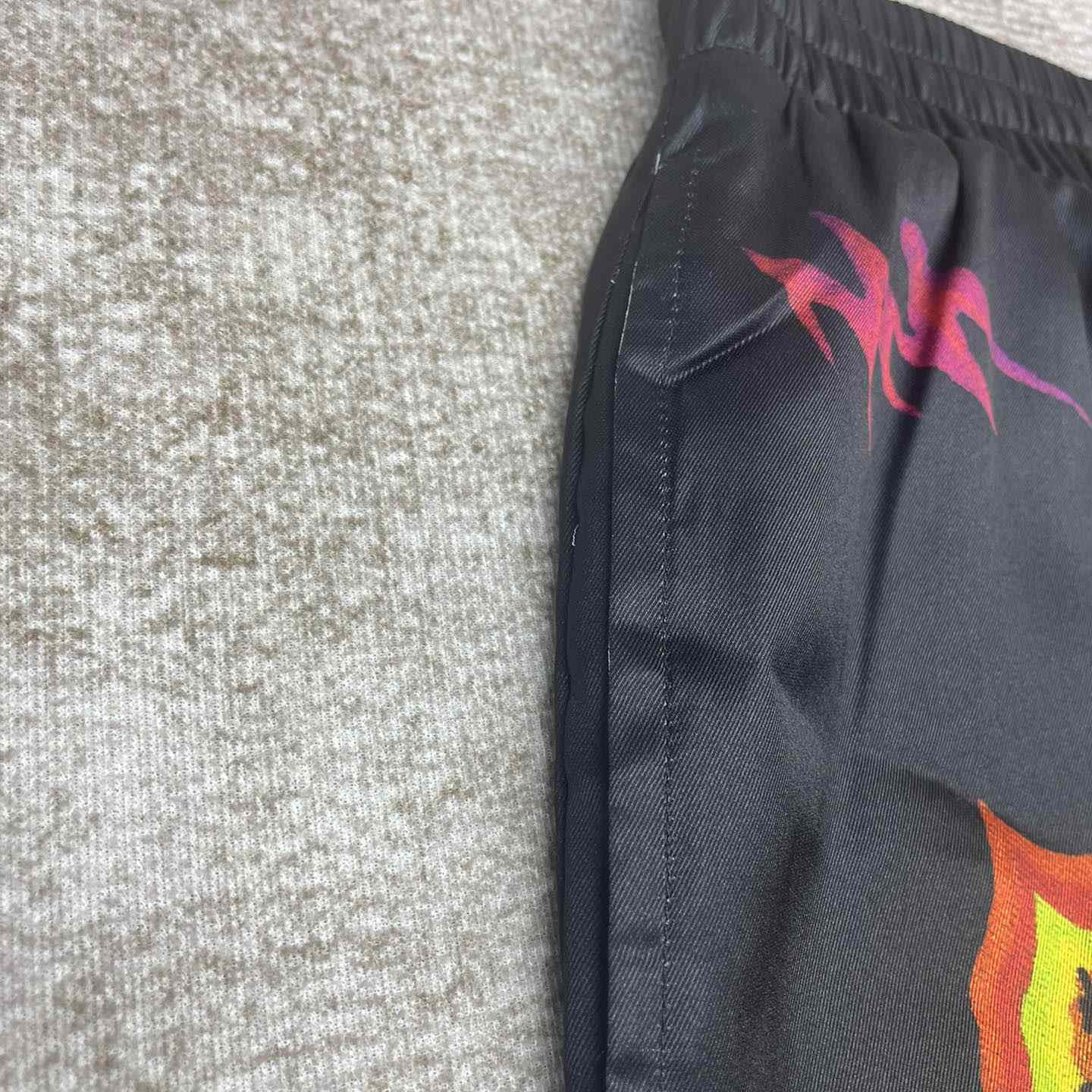 Casablanca Graphic-print Silk Shorts    CA3470 - FashionPlug