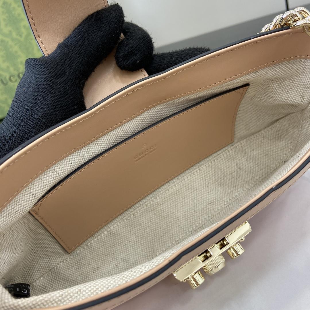 Gucci Padlock Small Shoulder Bag - FashionPlug