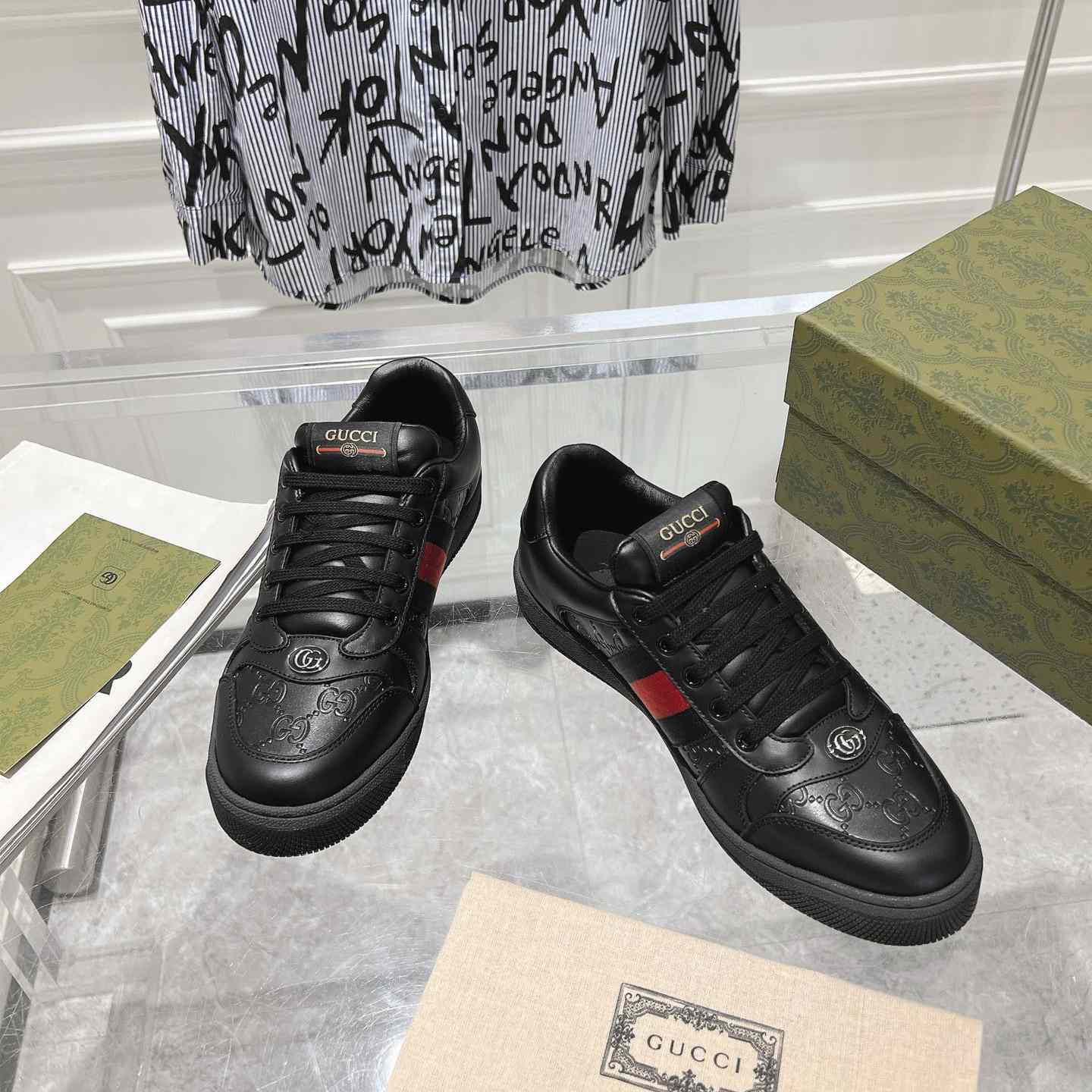 Gucci Screener Sneaker  - FashionPlug