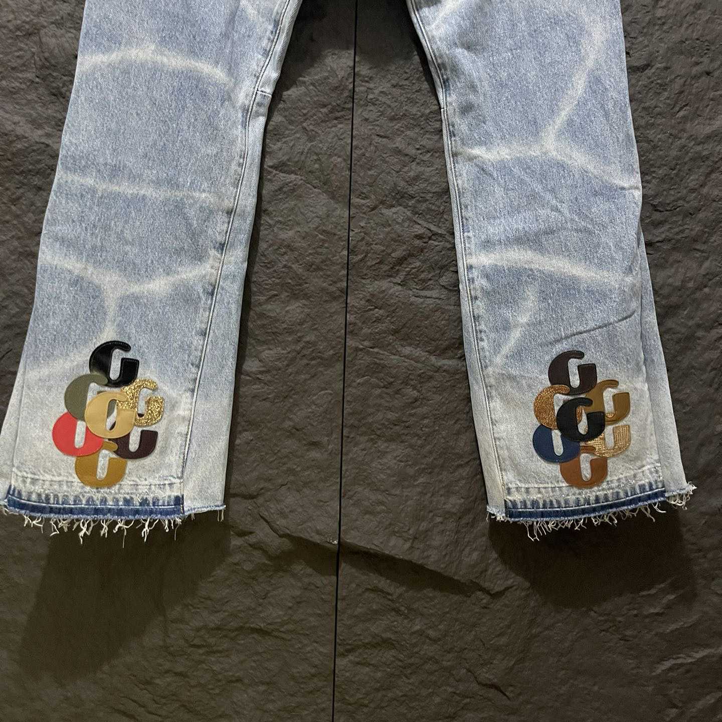 Gallery Dept. Sun Faded LA Flare Denim - FashionPlug
