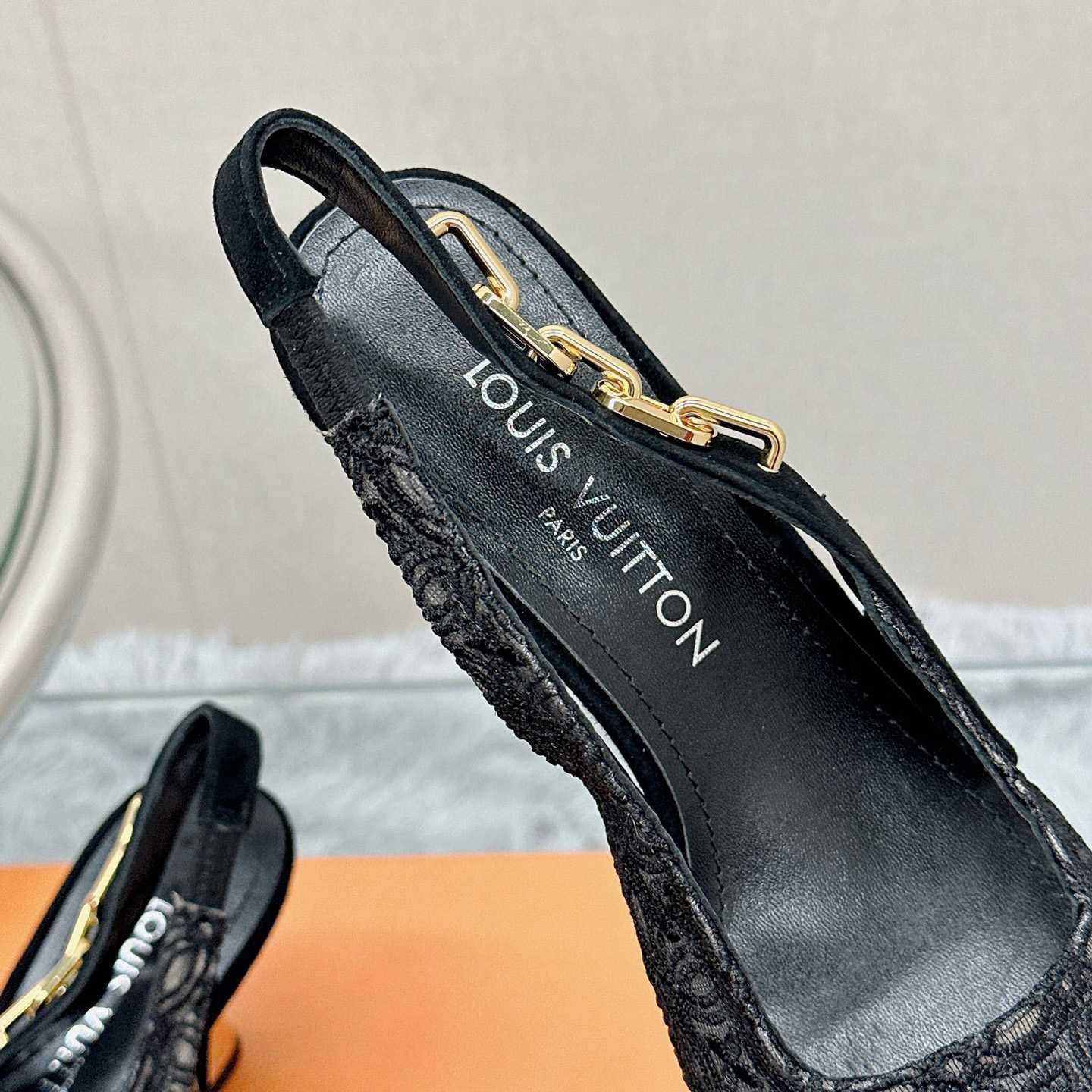 Louis Vuitton Sparkle Slingback Pump   1ACGZE - FashionPlug