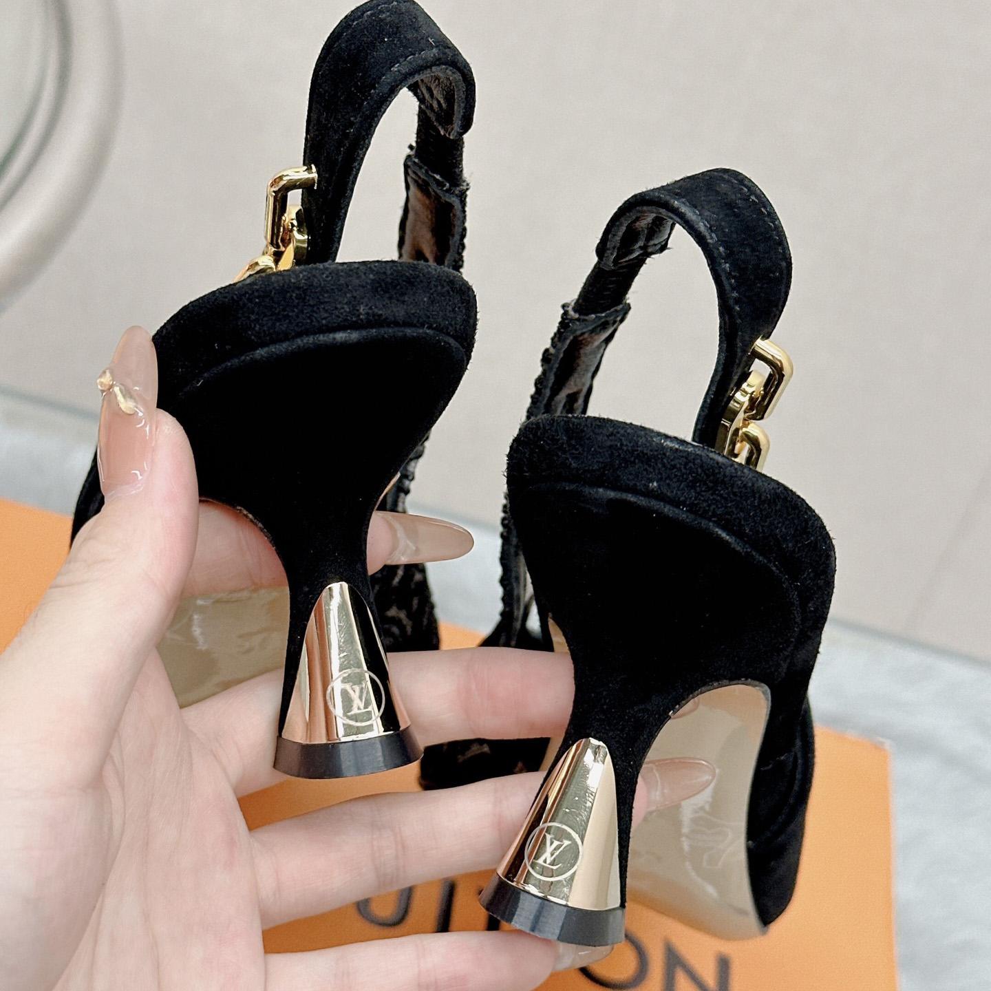 Louis Vuitton Sparkle Slingback Pump   1ACGZE - FashionPlug