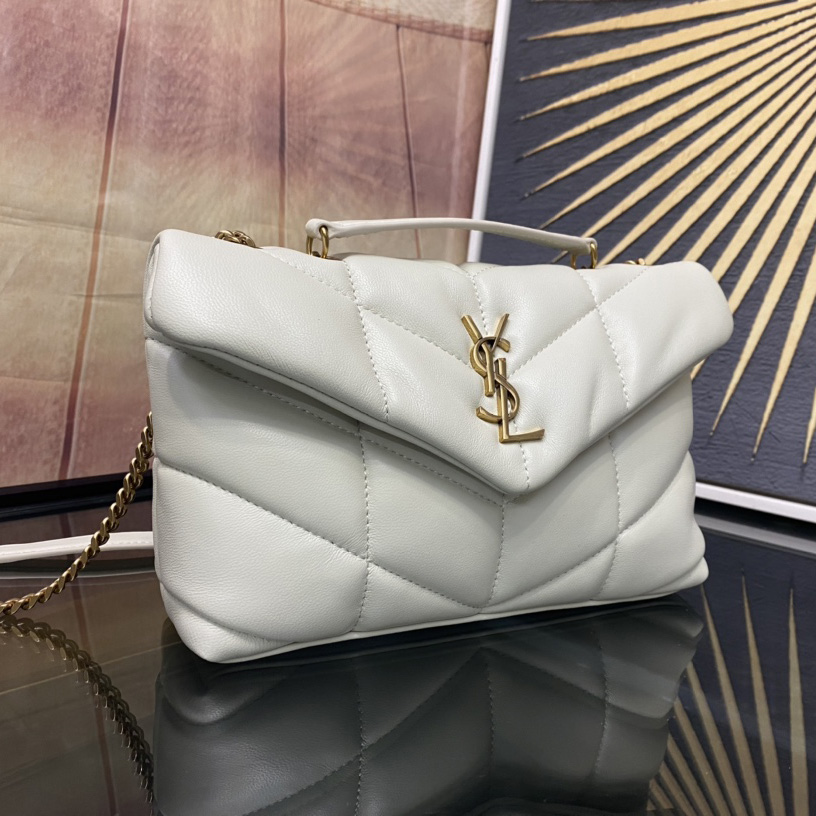 Saint Laurent Leather Bag - FashionPlug
