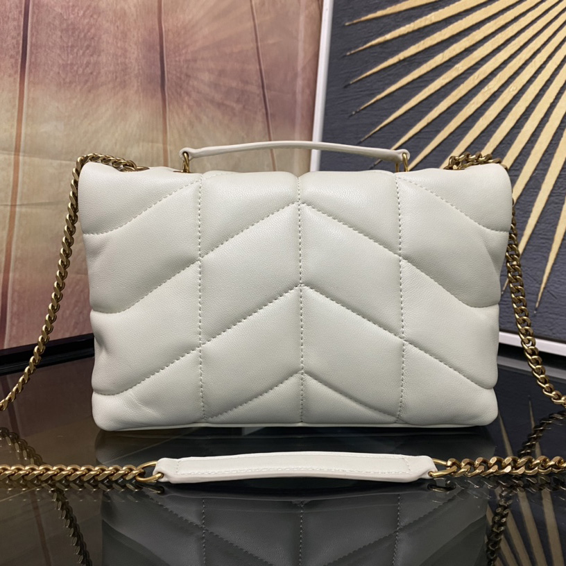 Saint Laurent Leather Bag - FashionPlug