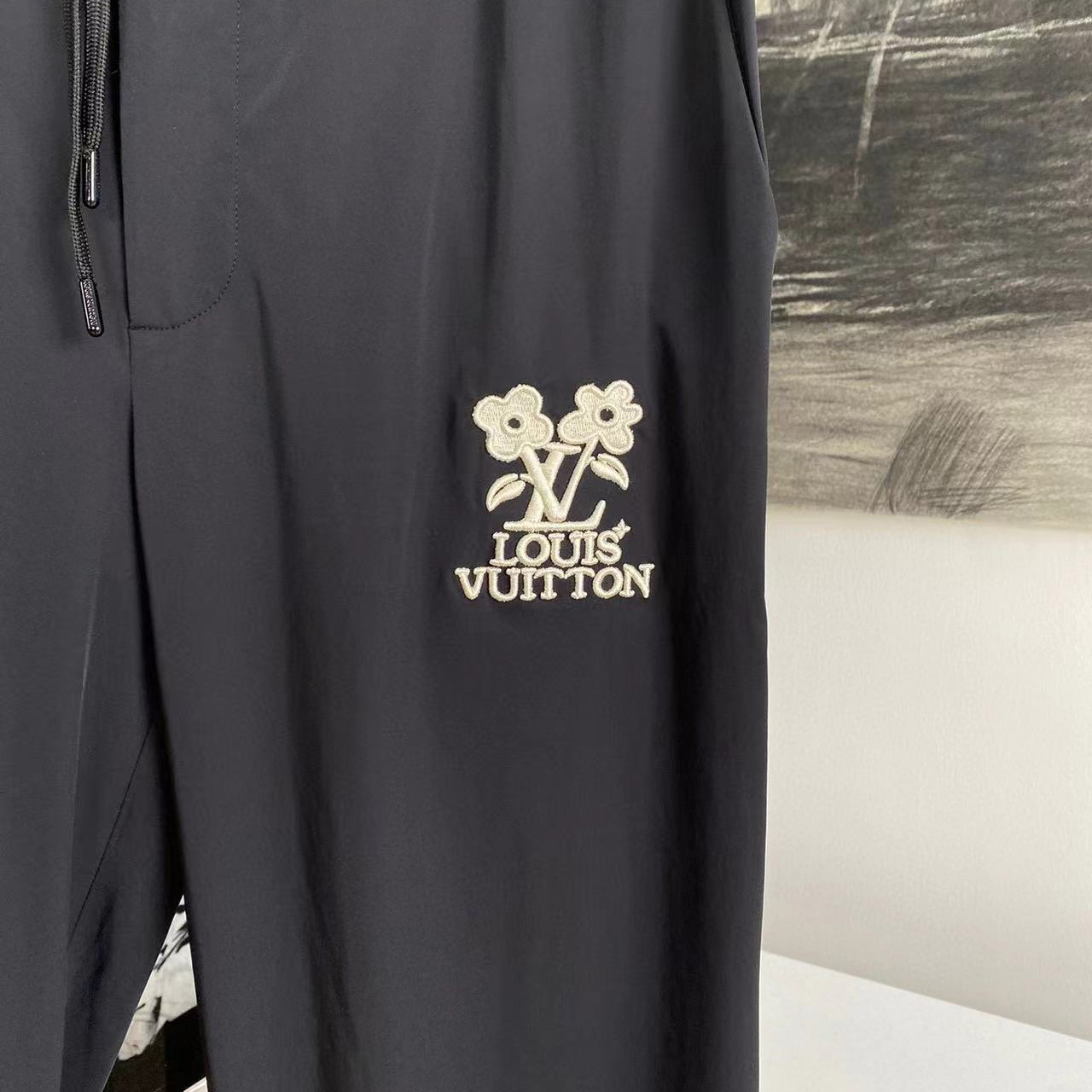 Louis Vuitton Embroidered Technical Track Pants  1AFRDR - FashionPlug