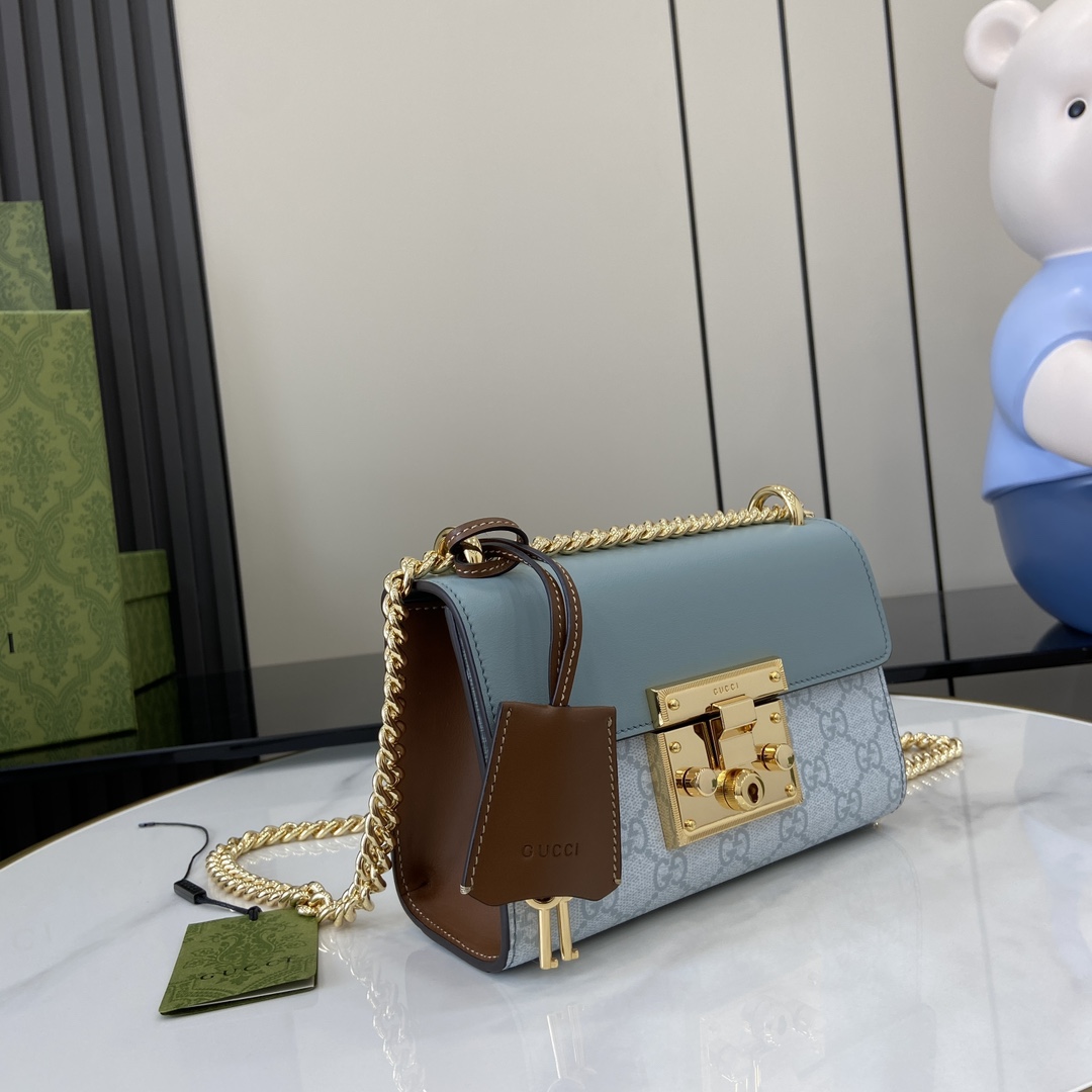 Gucci Padlock Small Shoulder Bag - FashionPlug