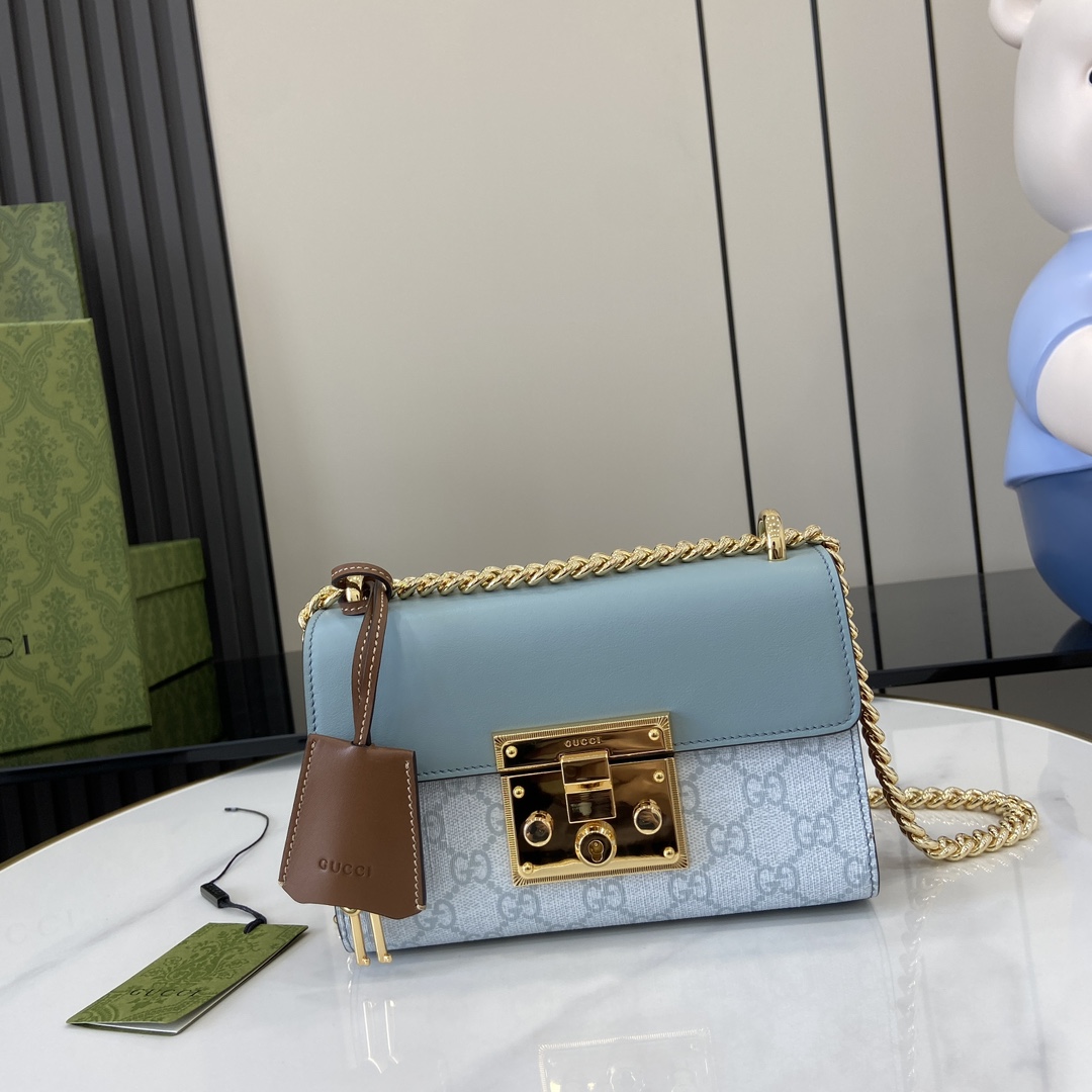 Gucci Padlock Small Shoulder Bag - FashionPlug