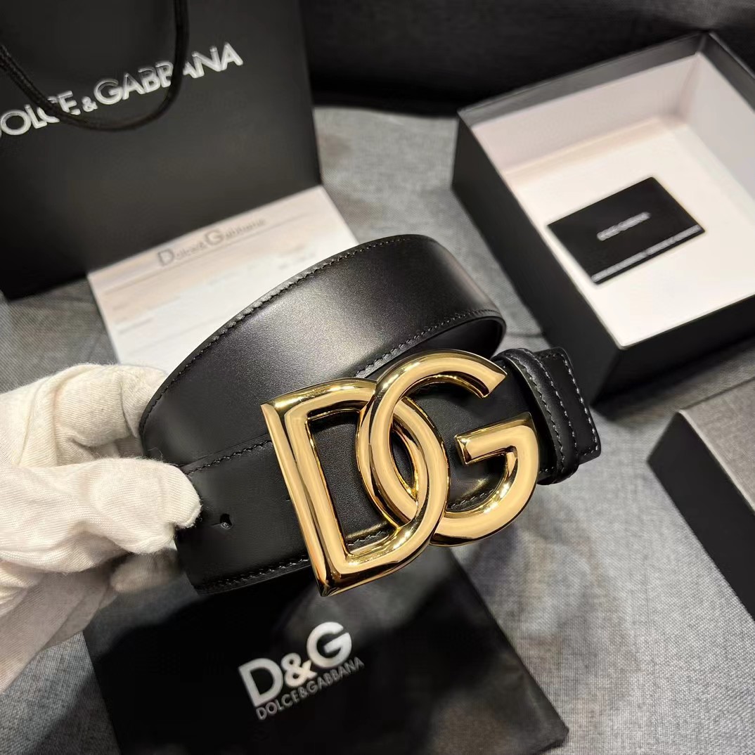 Dolce & Gabbana Leather Belt  - FashionPlug