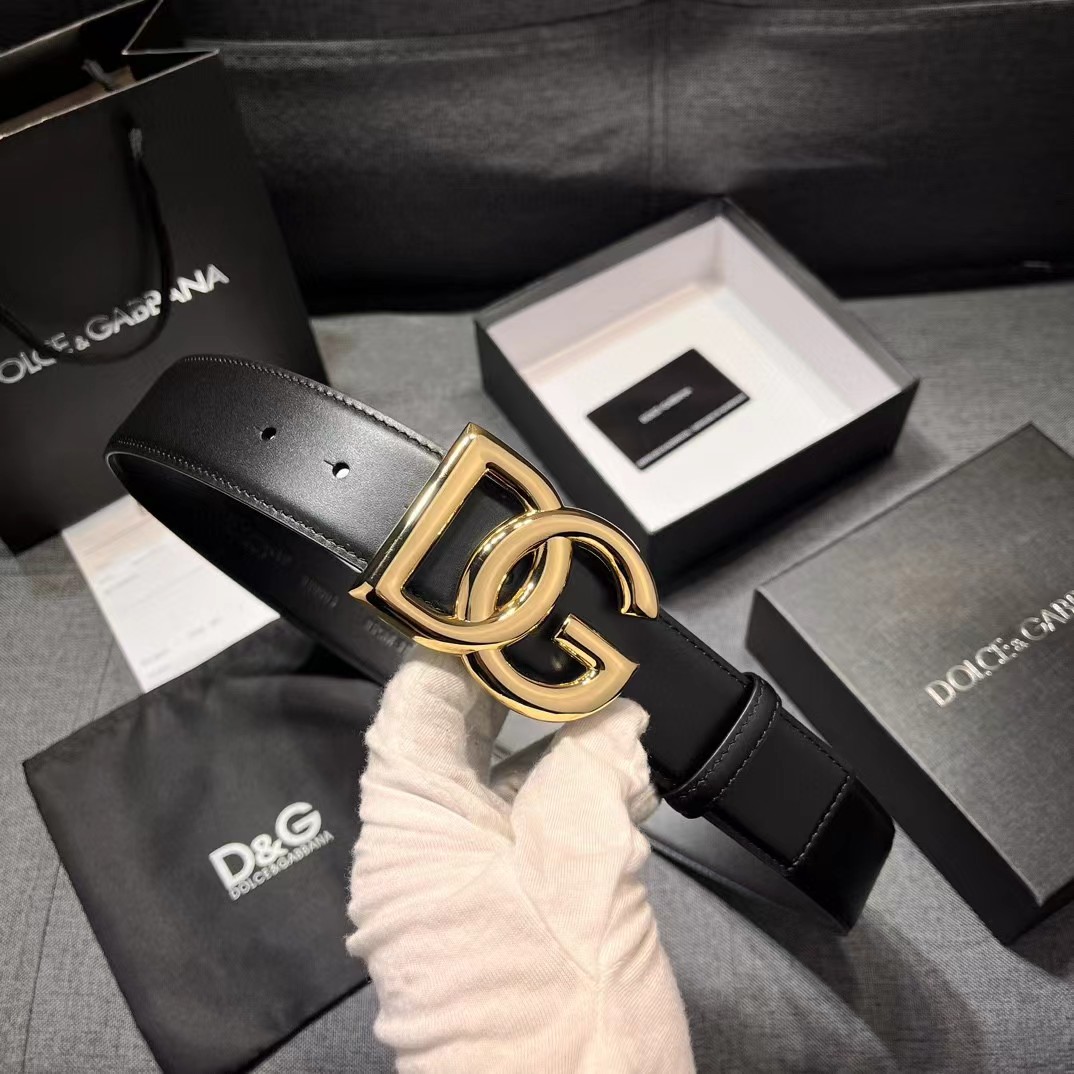 Dolce & Gabbana Leather Belt  - FashionPlug