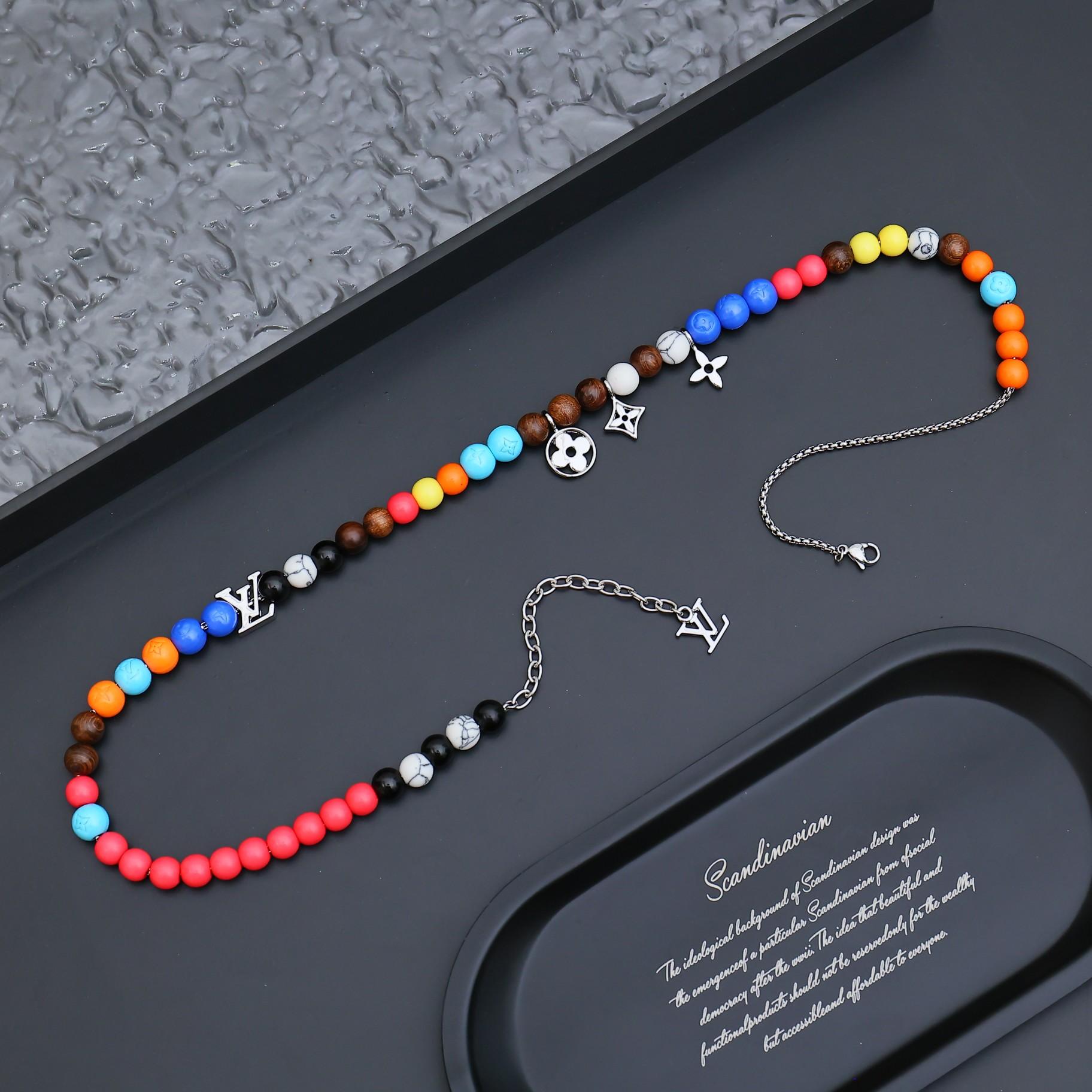 Louis Vuitton LVSurfin ' Beads Necklace    MO1891 - FashionPlug