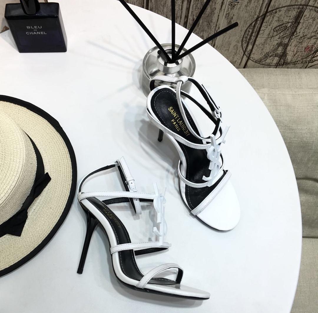 Saint Laurent Heel Sandals  - FashionPlug