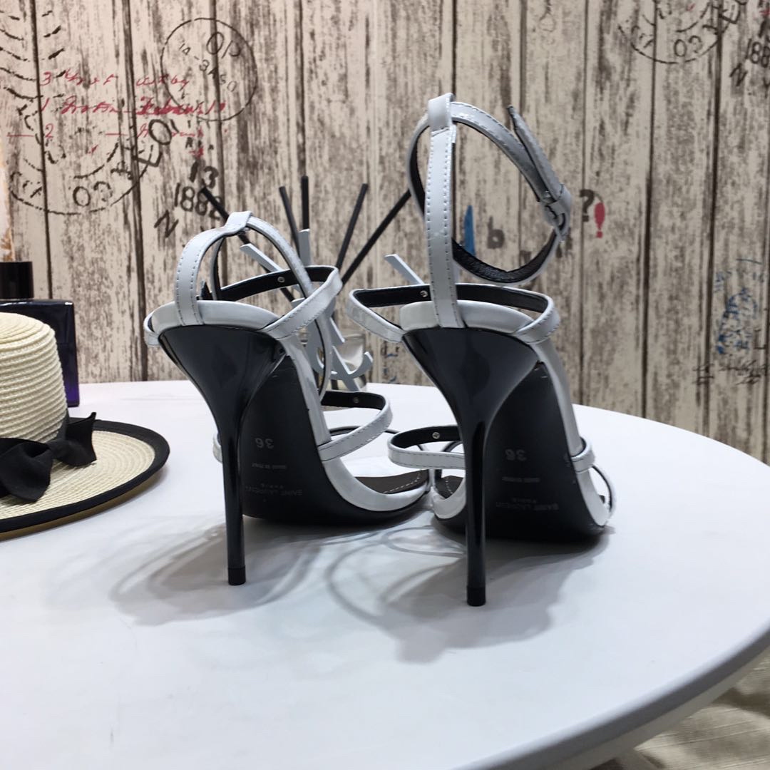 Saint Laurent Heel Sandals  - FashionPlug