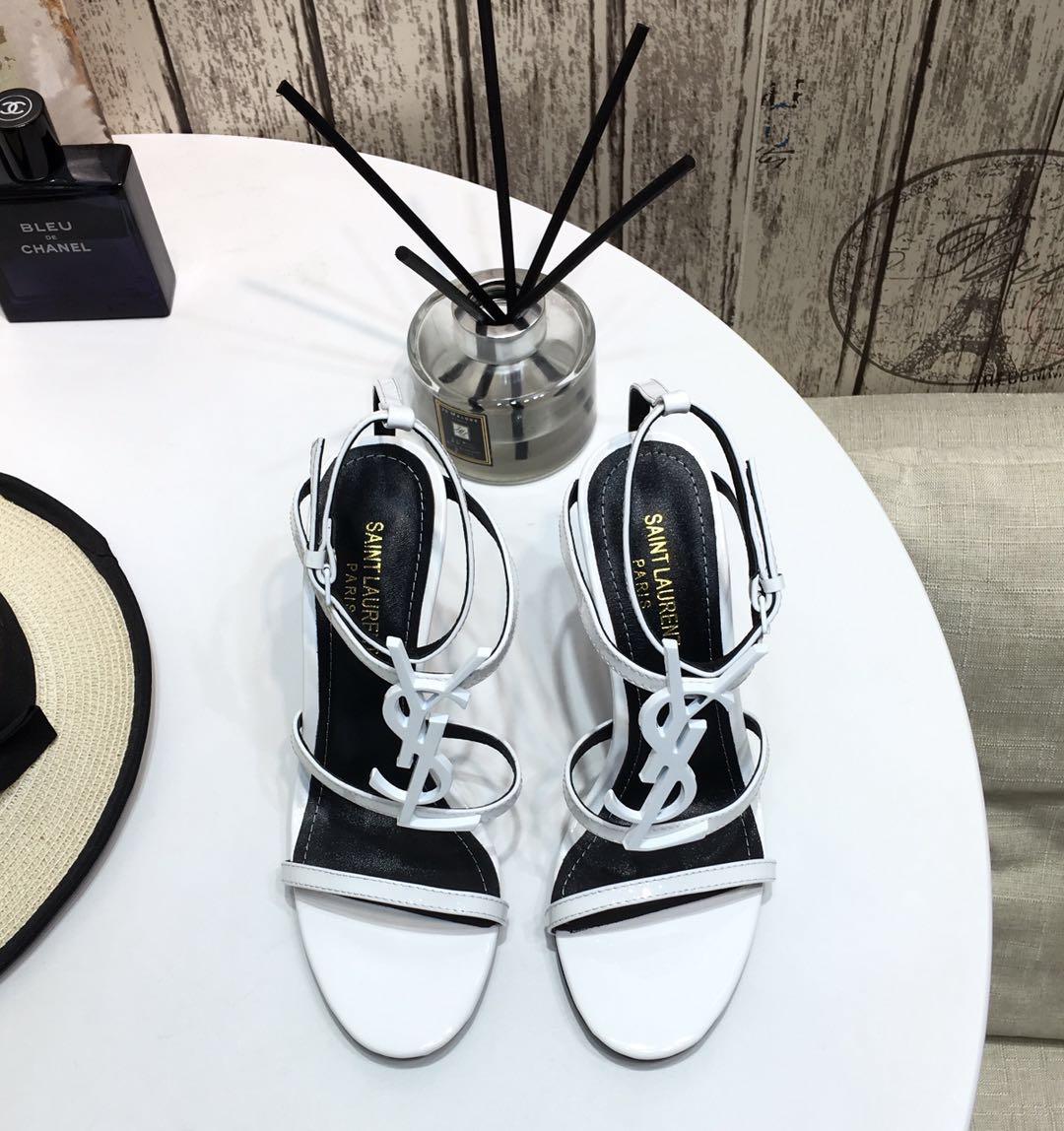 Saint Laurent Heel Sandals  - FashionPlug