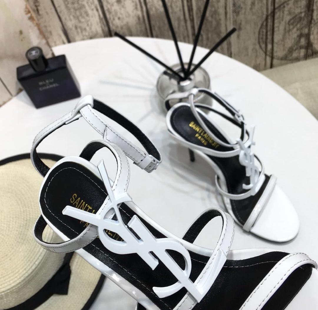 Saint Laurent Heel Sandals  - FashionPlug