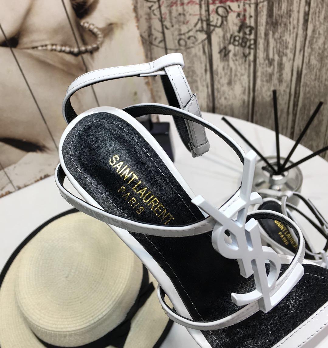 Saint Laurent Heel Sandals  - FashionPlug