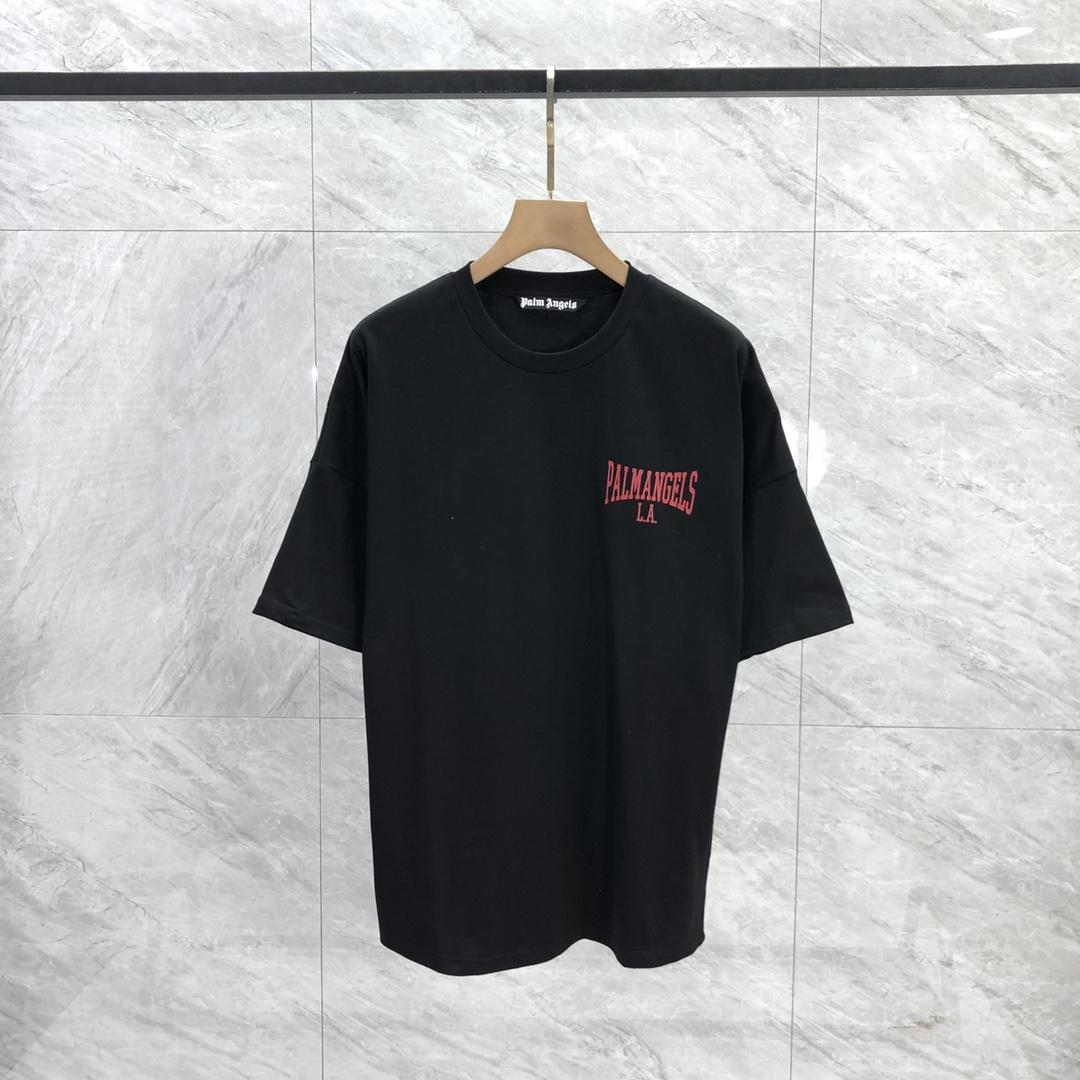 Palm Angels College T-Shirt - FashionPlug