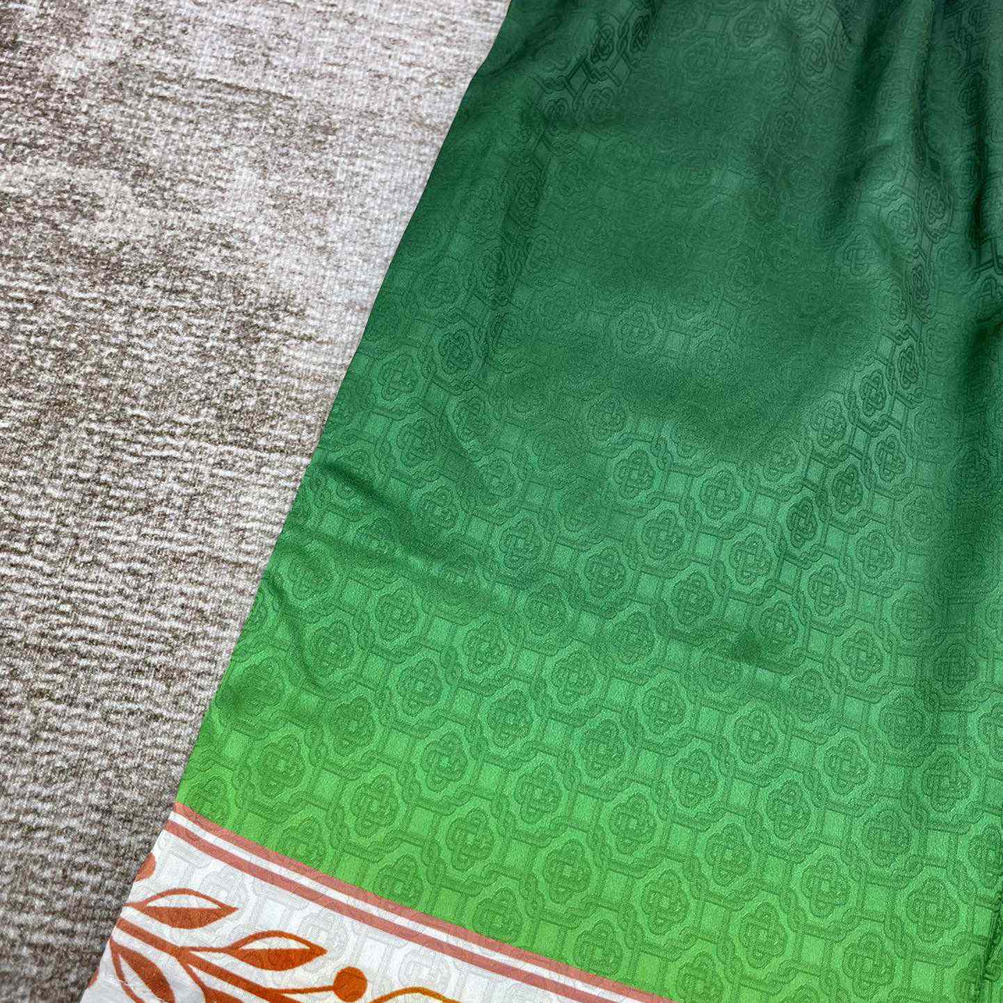 Casablanca Silk Shorts With Drawstring 'Unity Is Power'  CA3475 - FashionPlug