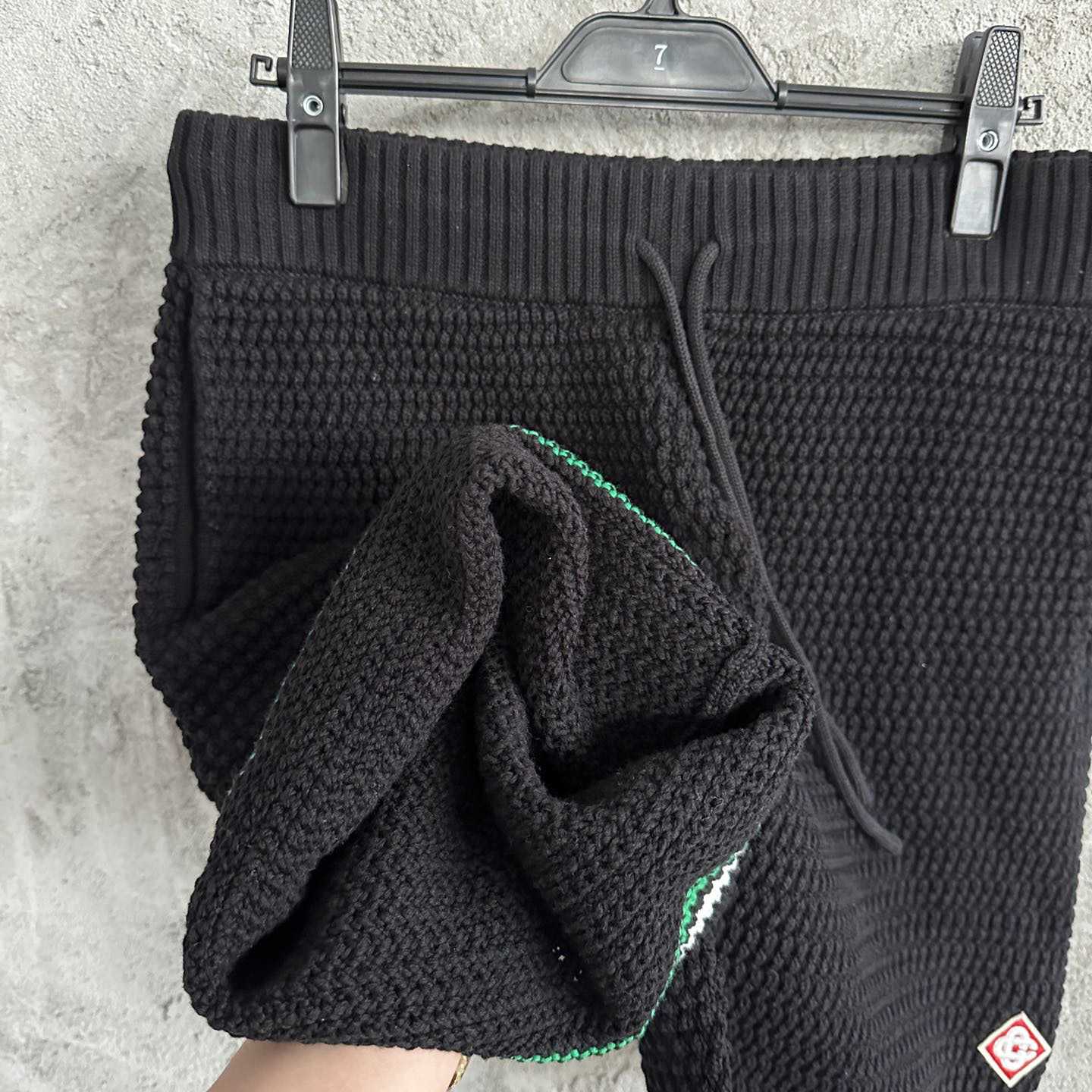 Casablanca Knit Cotton Tennis Shorts - FashionPlug