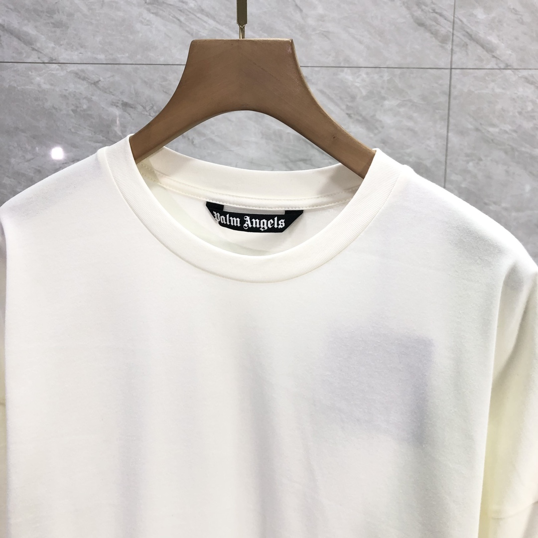 Palm Angels College T-Shirt - FashionPlug