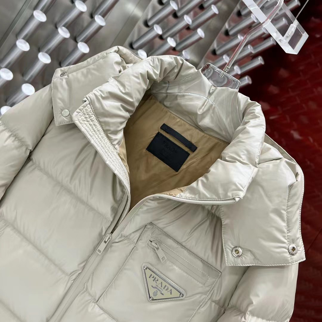 Prada Re-Nylon Down Jacket - FashionPlug