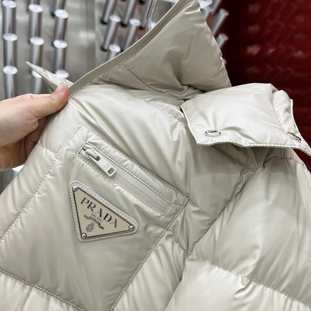 Prada Re-Nylon Down Jacket - FashionPlug