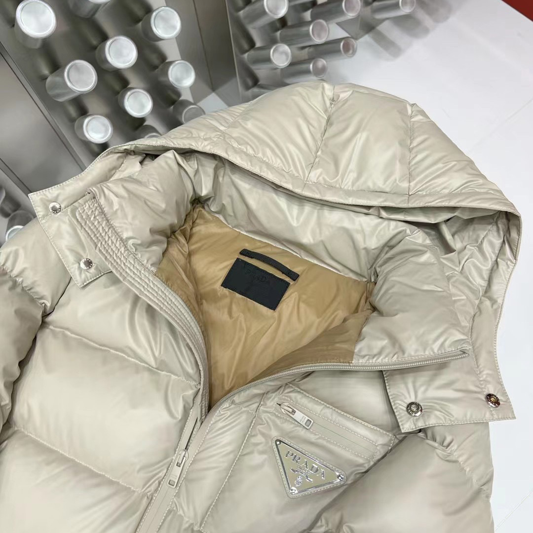 Prada Re-Nylon Down Jacket - FashionPlug