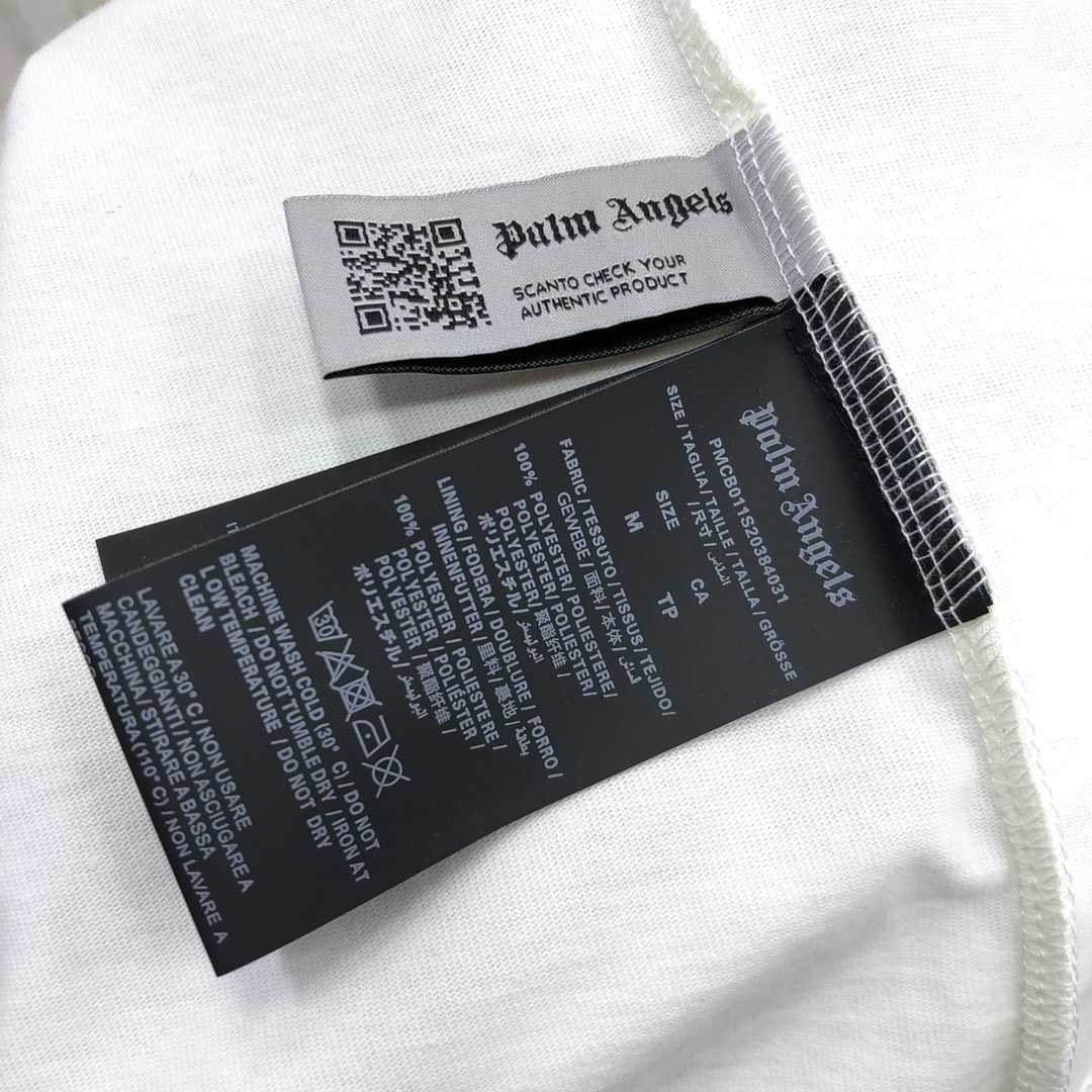 Palm Angels Portrait Pencil T-Shirt  - FashionPlug