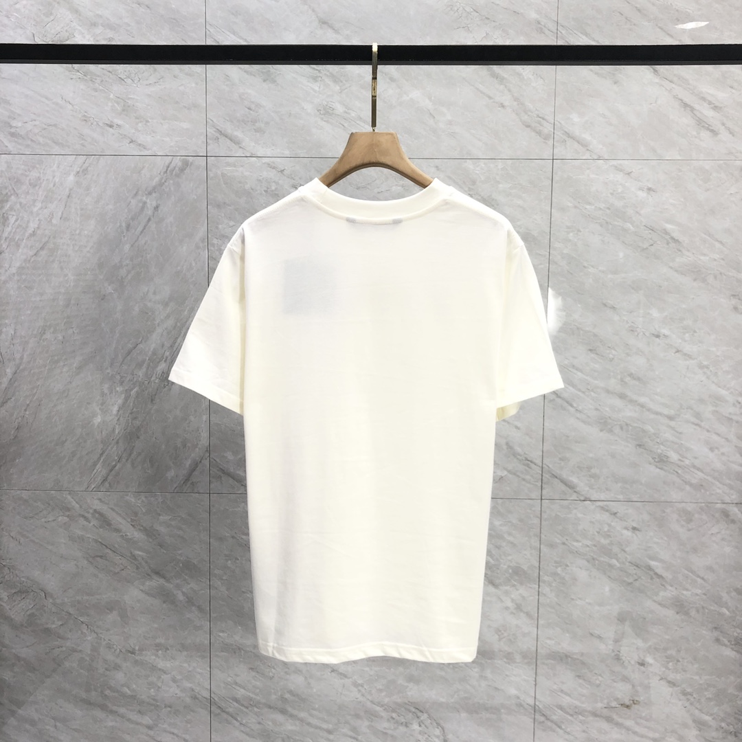 Palm Angels Portrait Pencil T-Shirt  - FashionPlug