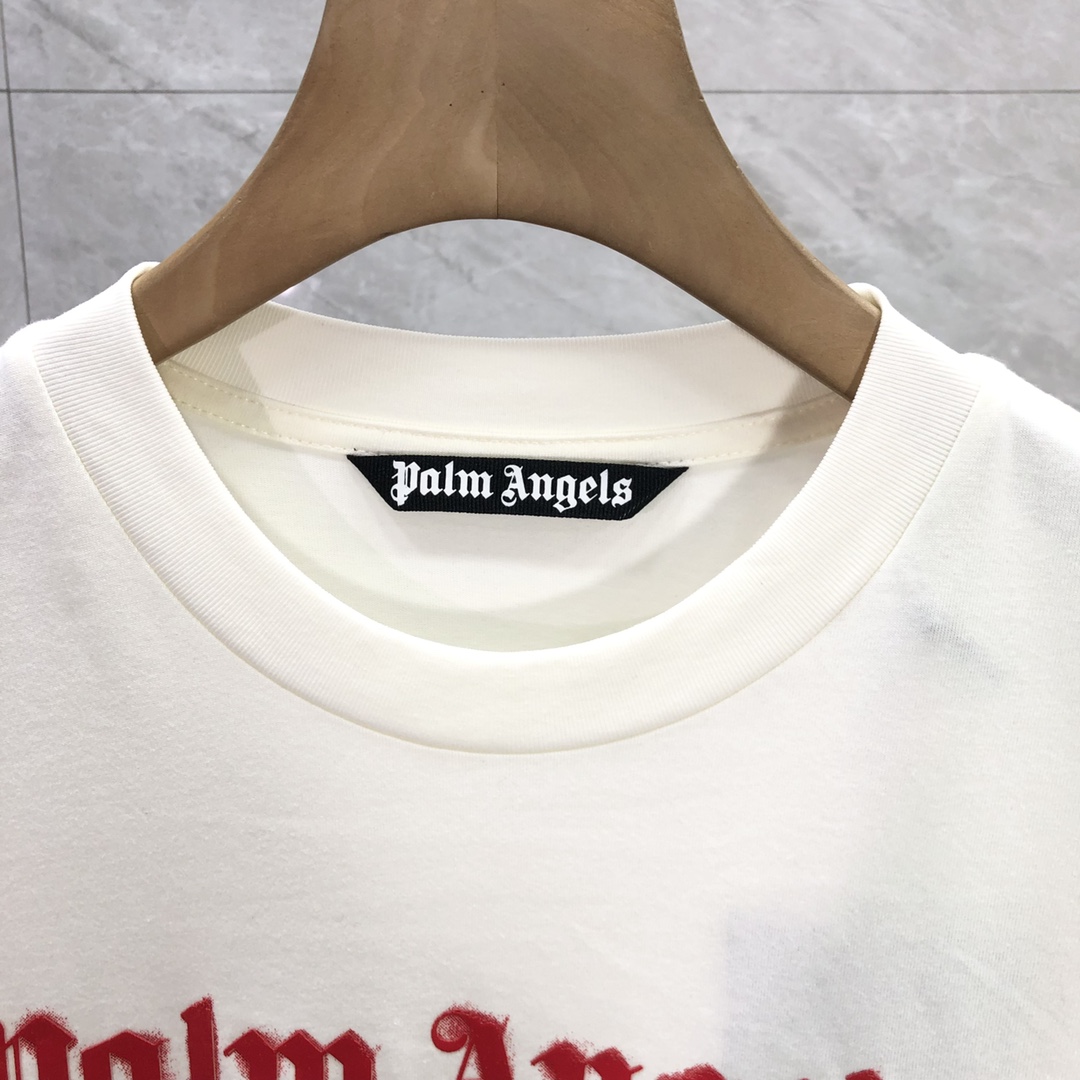 Palm Angels Portrait Pencil T-Shirt  - FashionPlug