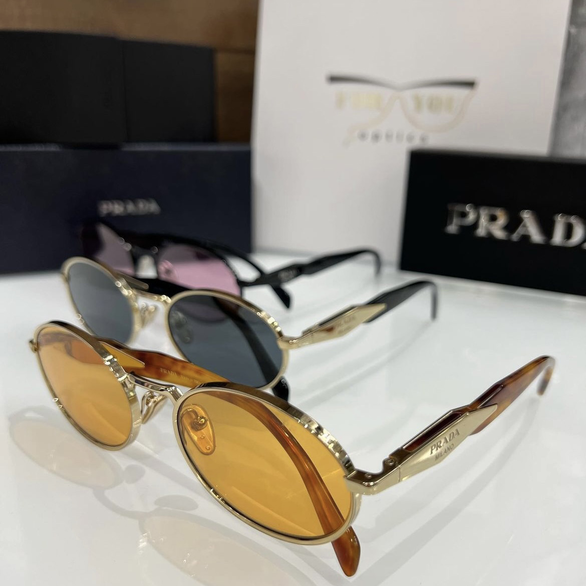 Prada SPR65Z Sunglasses   - FashionPlug