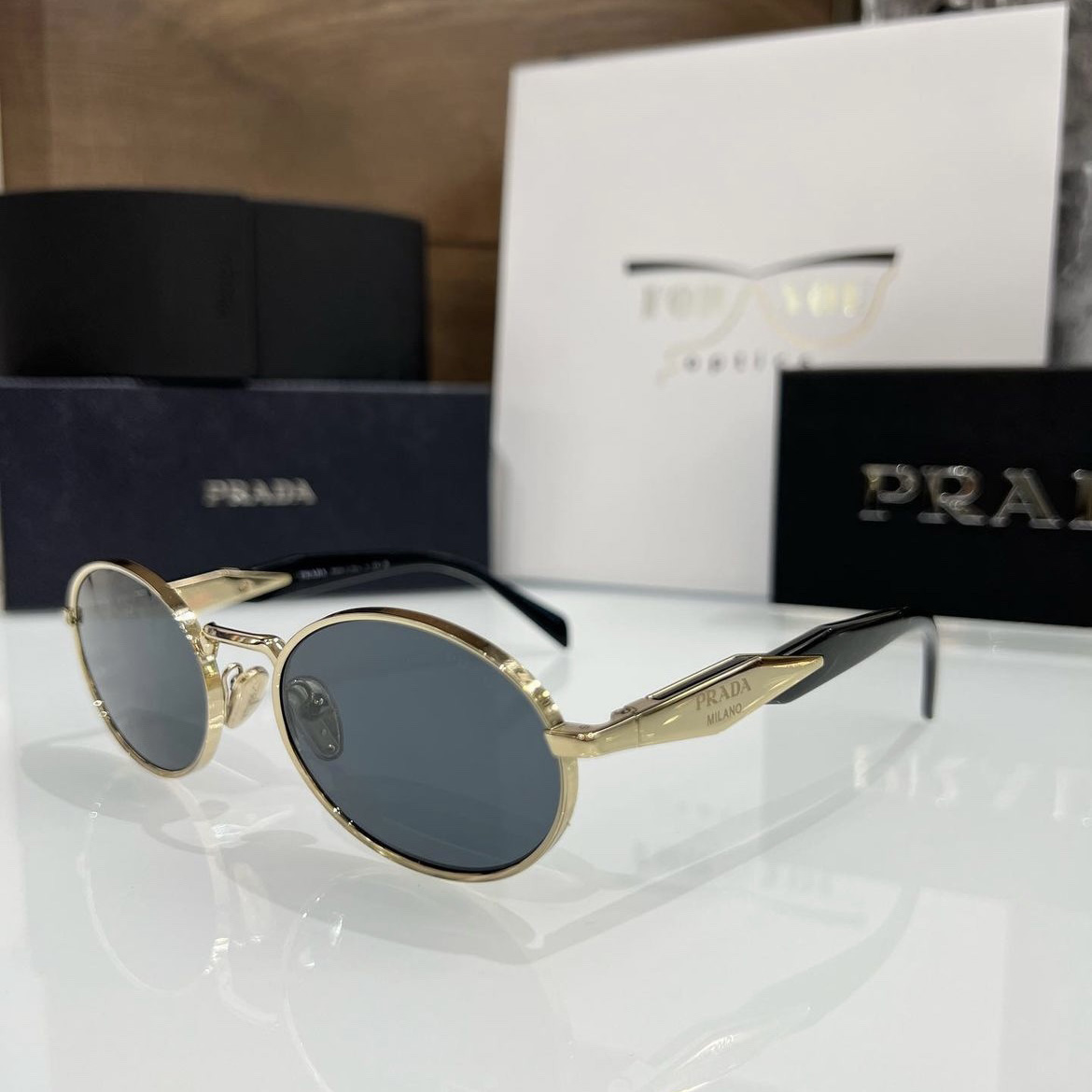 Prada SPR65Z Sunglasses   - FashionPlug