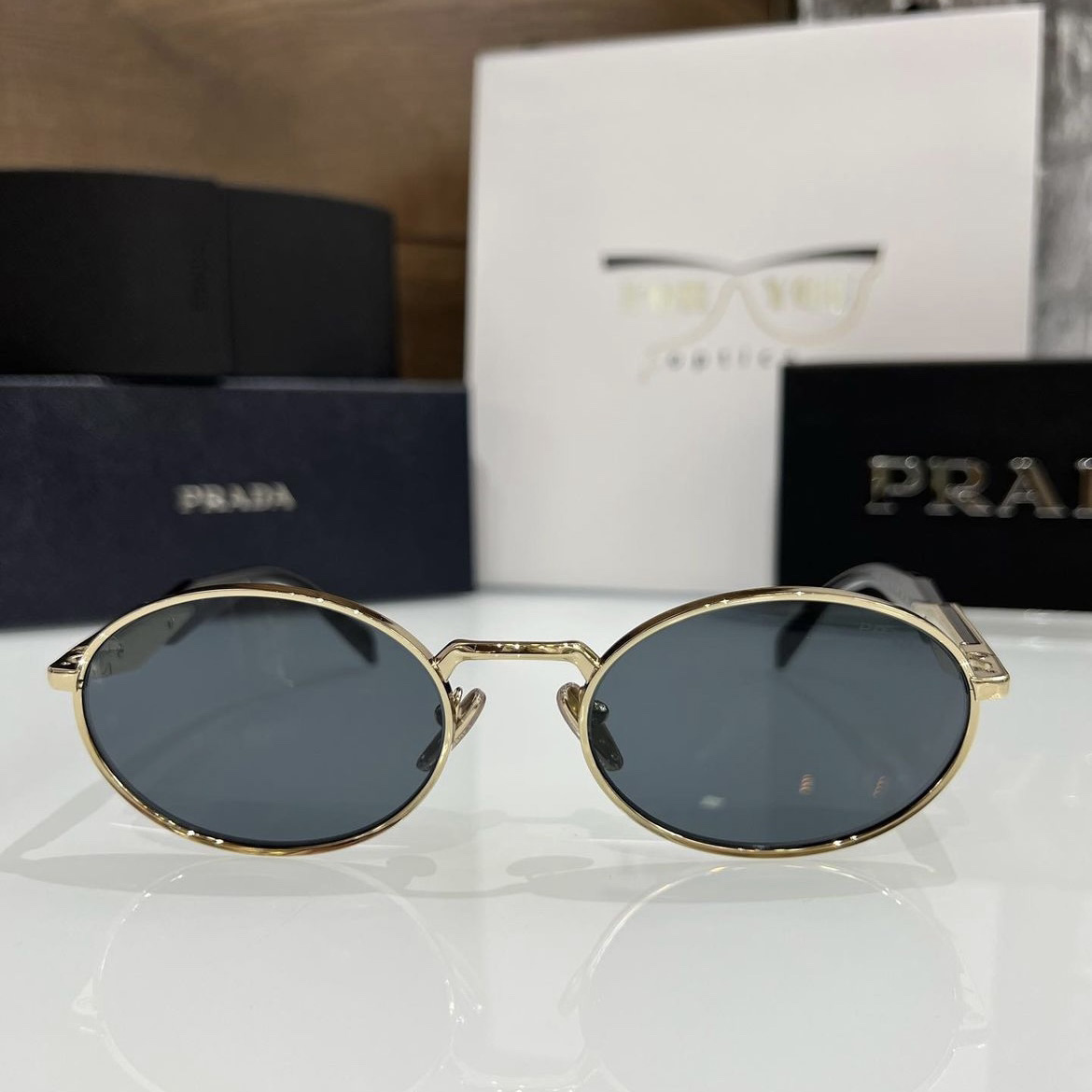 Prada SPR65Z Sunglasses   - FashionPlug