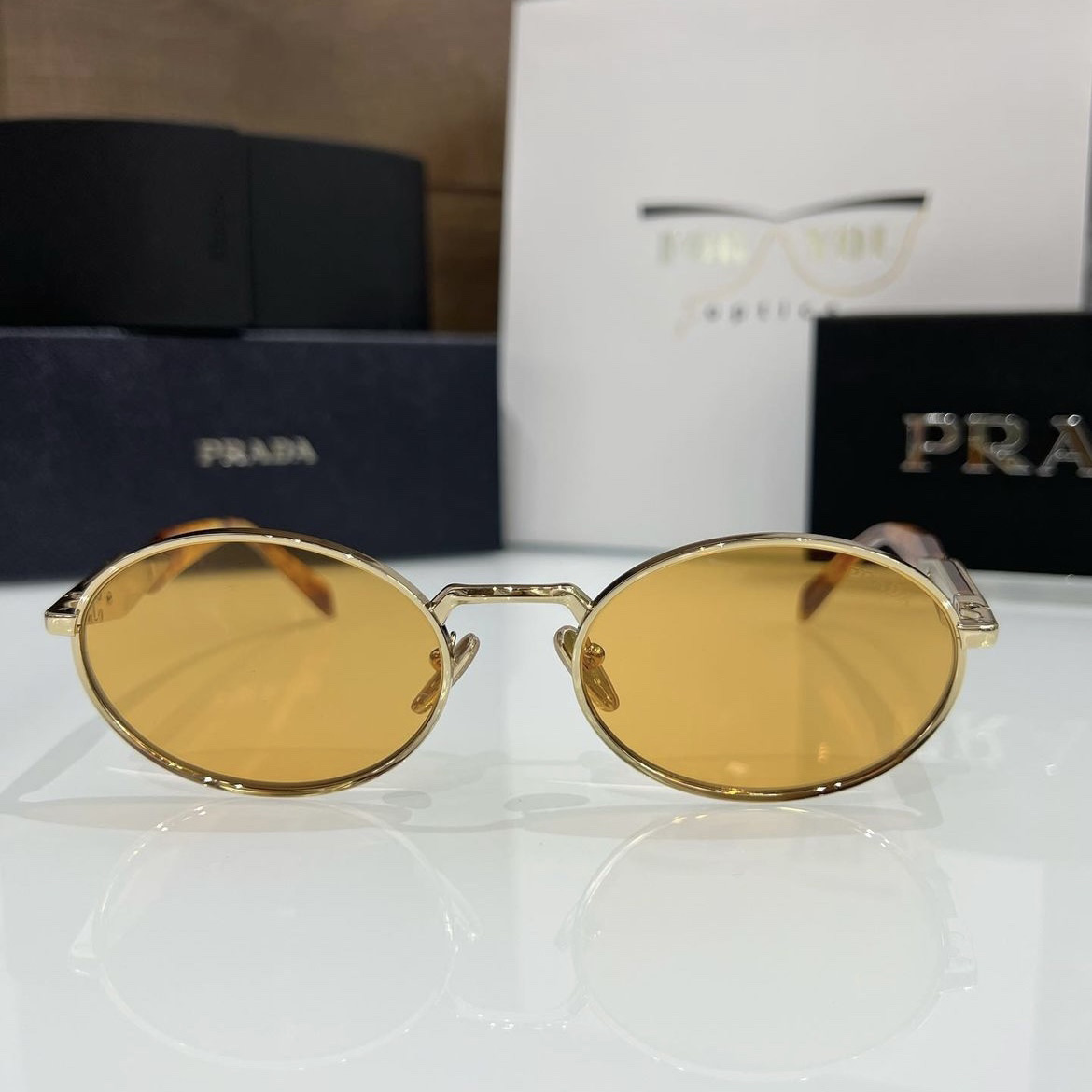 Prada SPR65Z Sunglasses   - FashionPlug