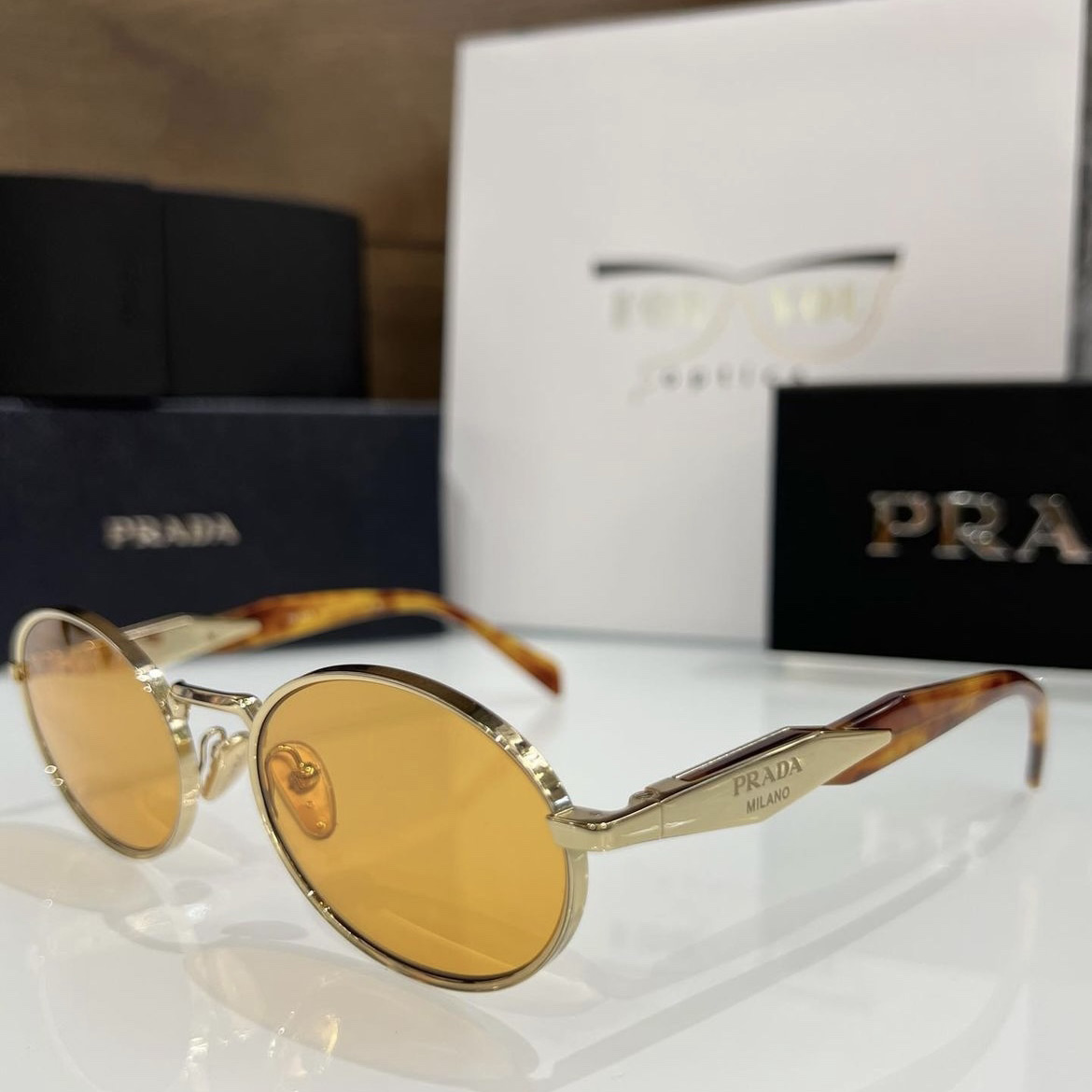 Prada SPR65Z Sunglasses   - FashionPlug