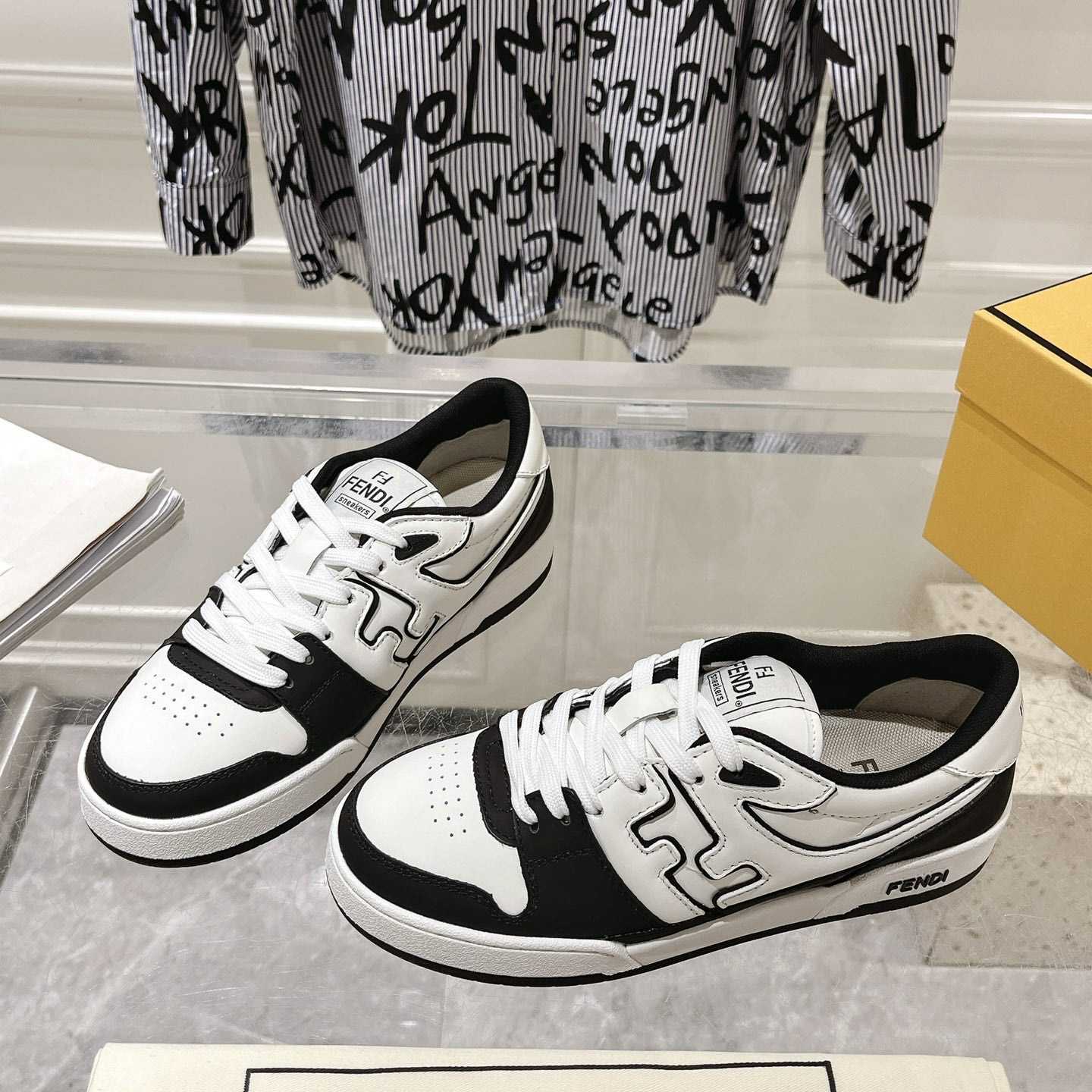 Fendi Match Sneakers - FashionPlug