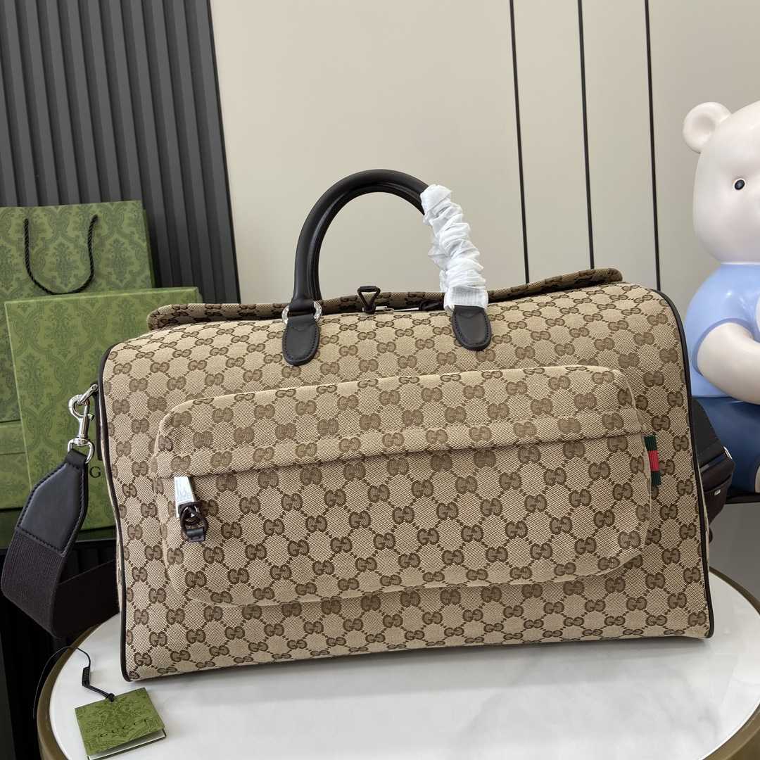 Gucci Medium GG Duffle Bag - FashionPlug