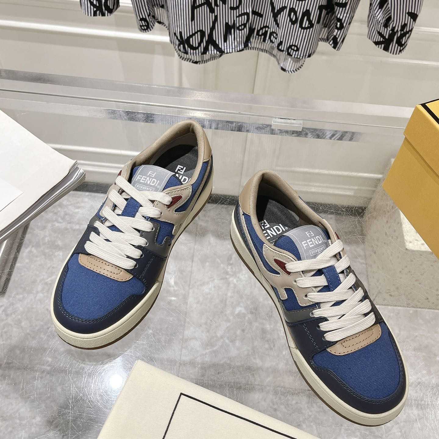 Fendi Match Sneakers - FashionPlug