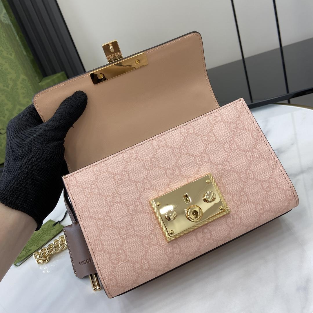 Gucci Padlock Small Shoulder Bag - FashionPlug