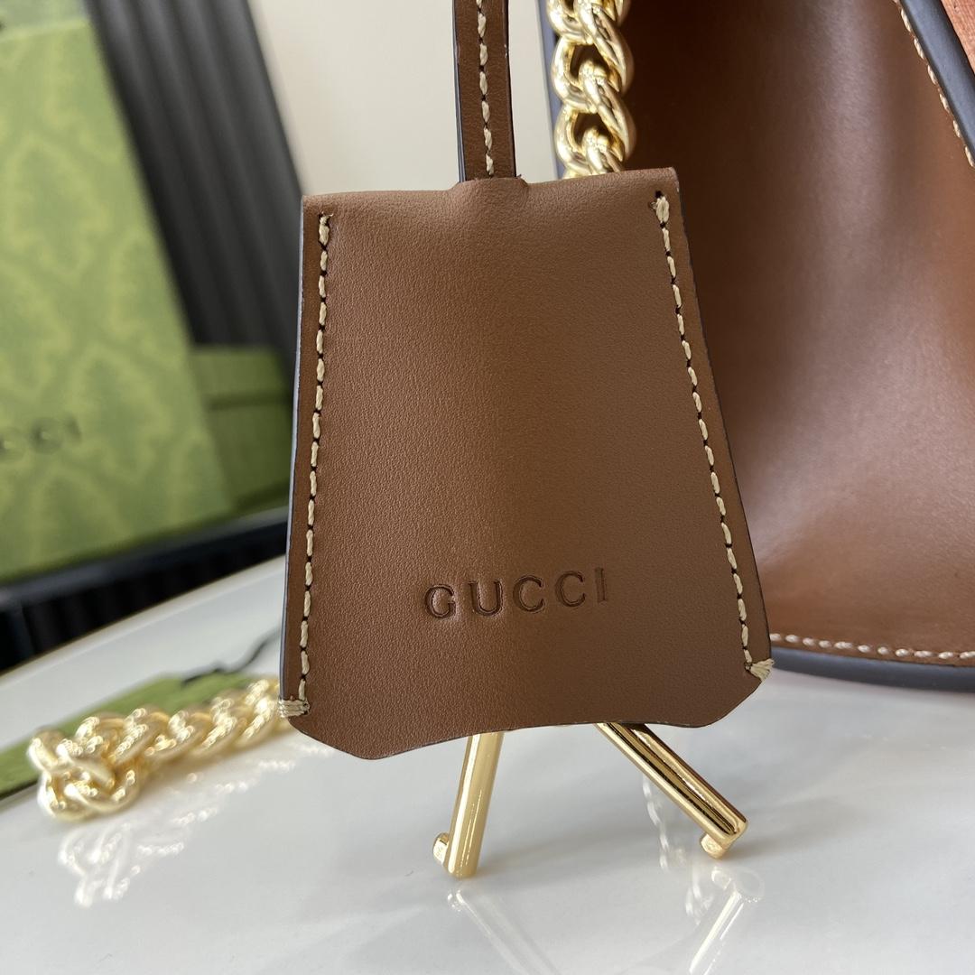Gucci Padlock Small Shoulder Bag - FashionPlug