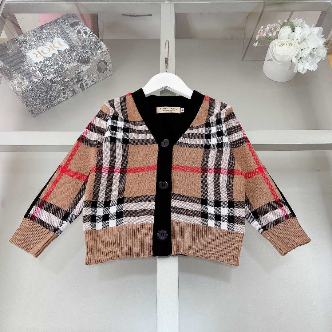 Burberry Kid's Cardigan - FashionPlug