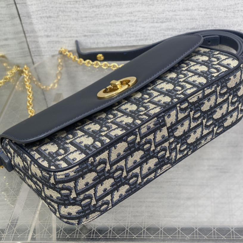 Dior 30 Montaigne Avenue East-West Double Carry Mini Bag - FashionPlug