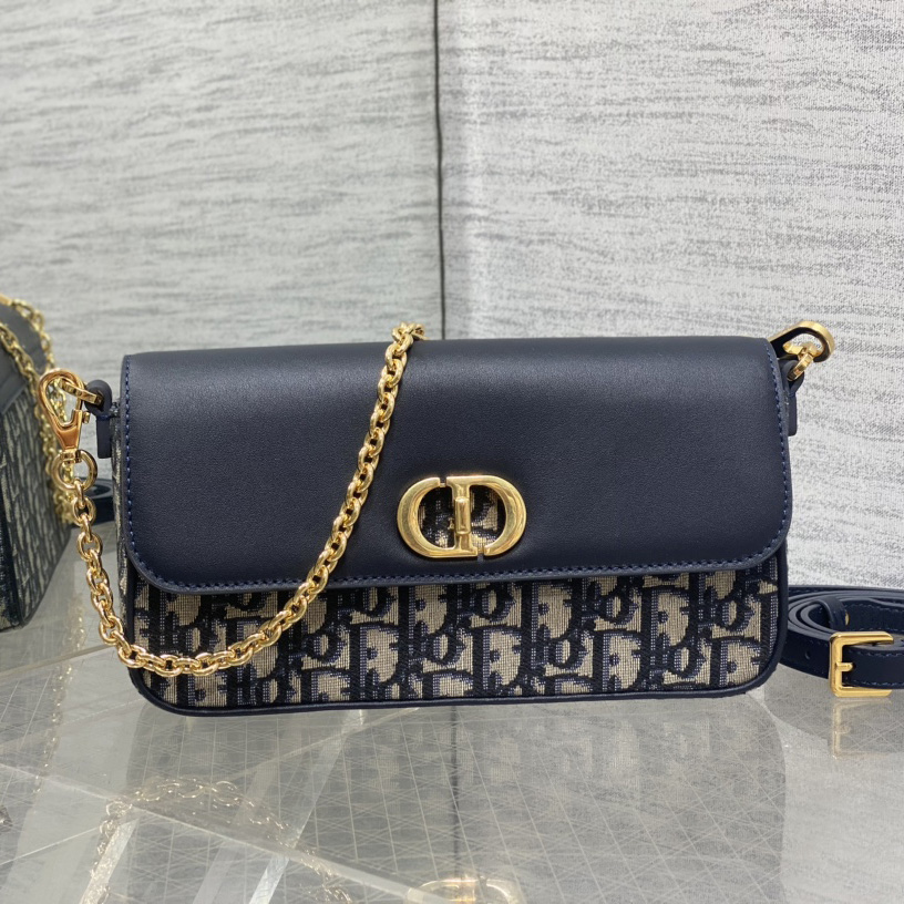 Dior 30 Montaigne Avenue East-West Double Carry Mini Bag - FashionPlug
