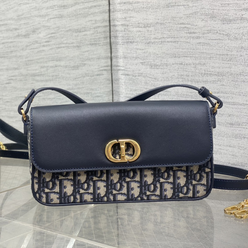 Dior 30 Montaigne Avenue East-West Double Carry Mini Bag - FashionPlug
