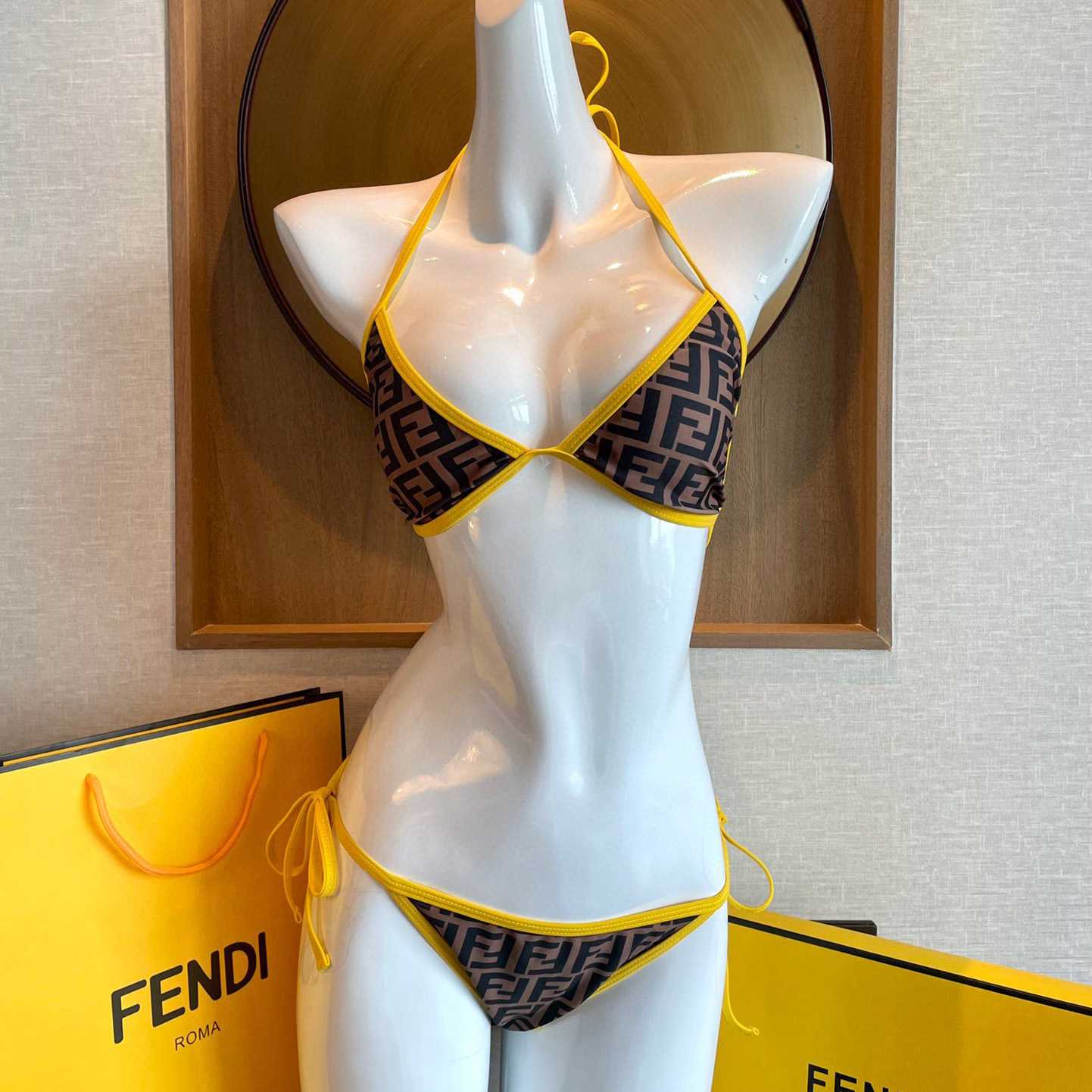 Fendi Two-Piece Swimsuit - FashionPlug
