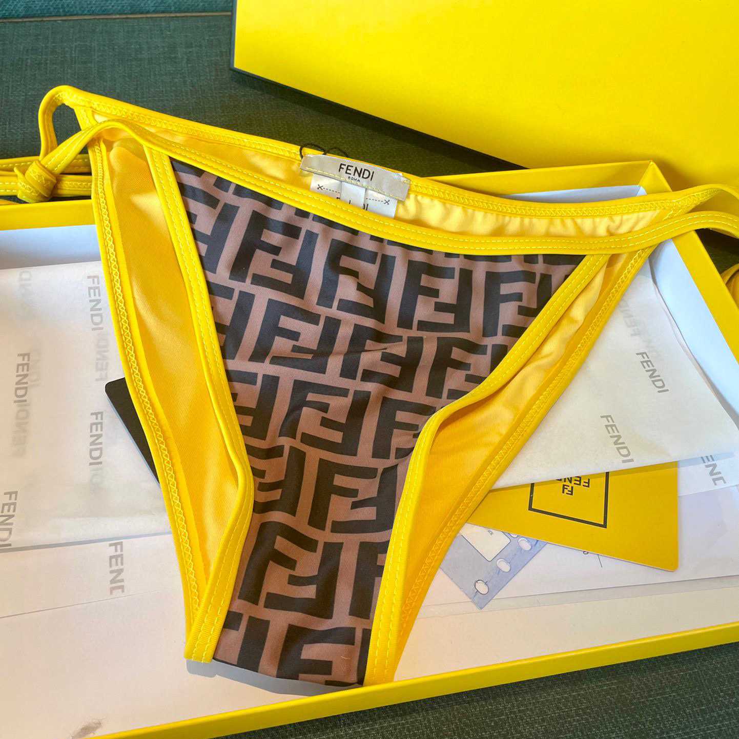 Fendi Two-Piece Swimsuit - FashionPlug