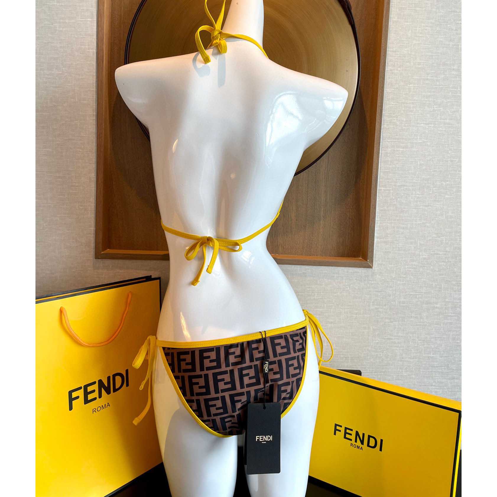 Fendi Two-Piece Swimsuit - FashionPlug