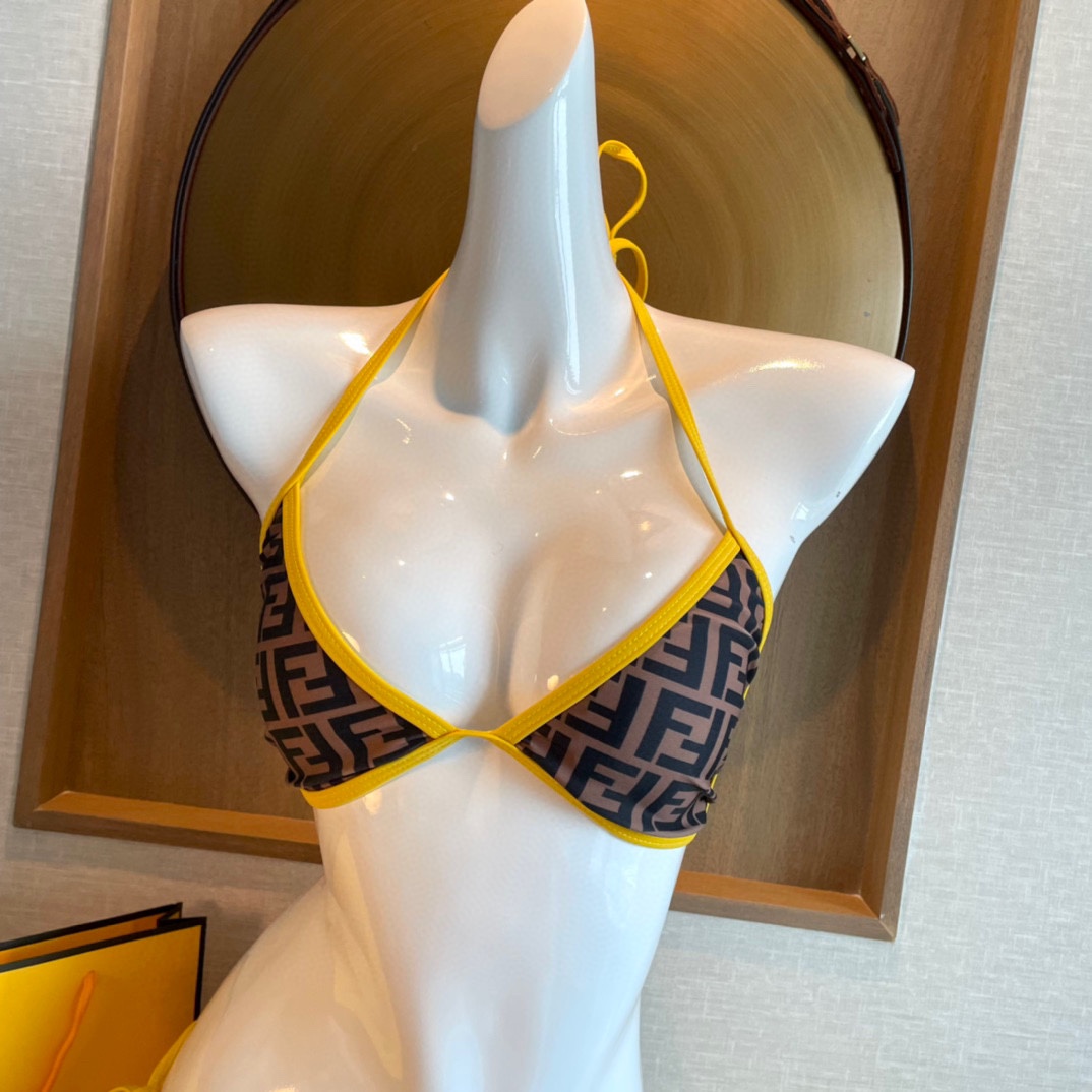 Fendi Two-Piece Swimsuit - FashionPlug