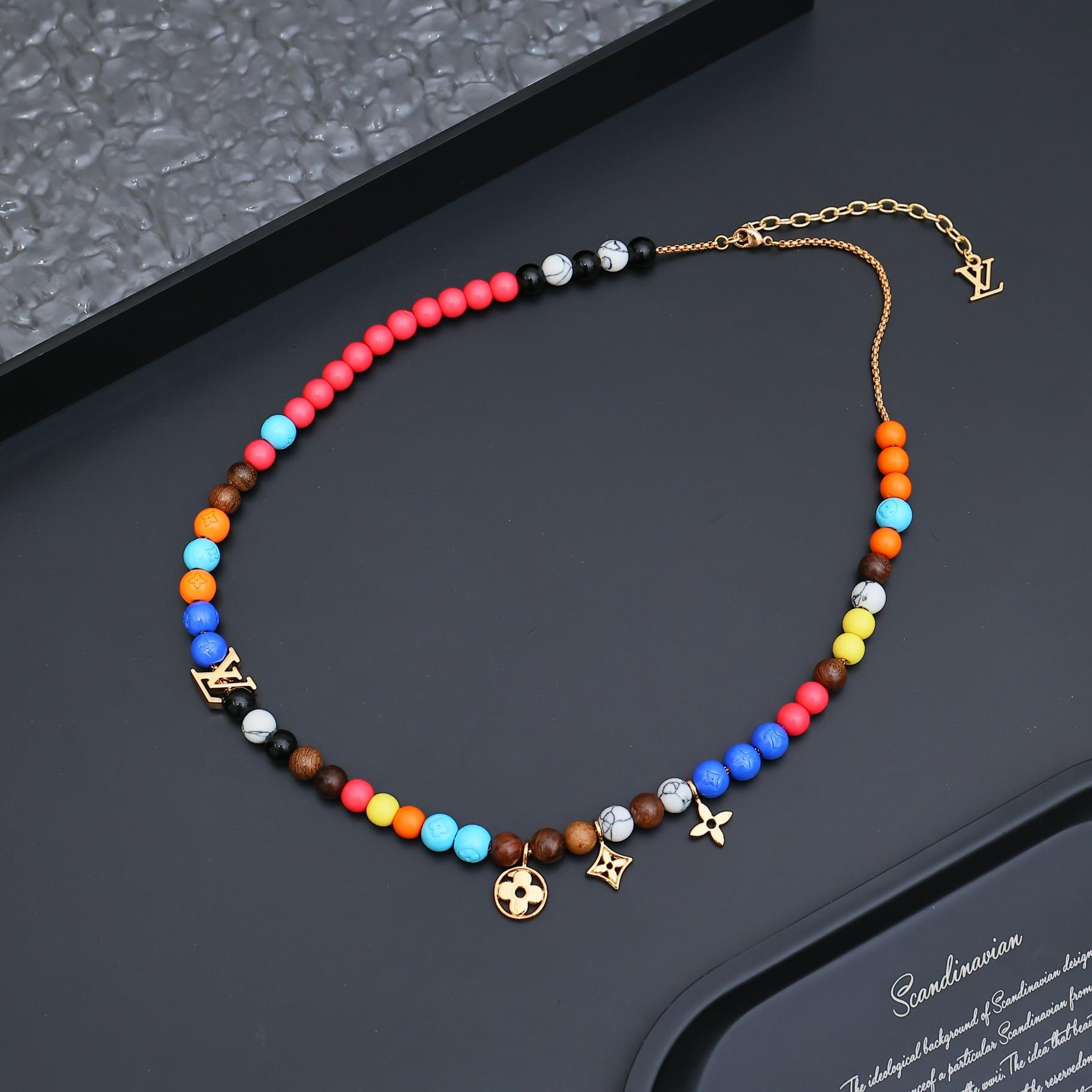 Louis Vuitton LVSurfin ' Beads Necklace    MO1891 - FashionPlug