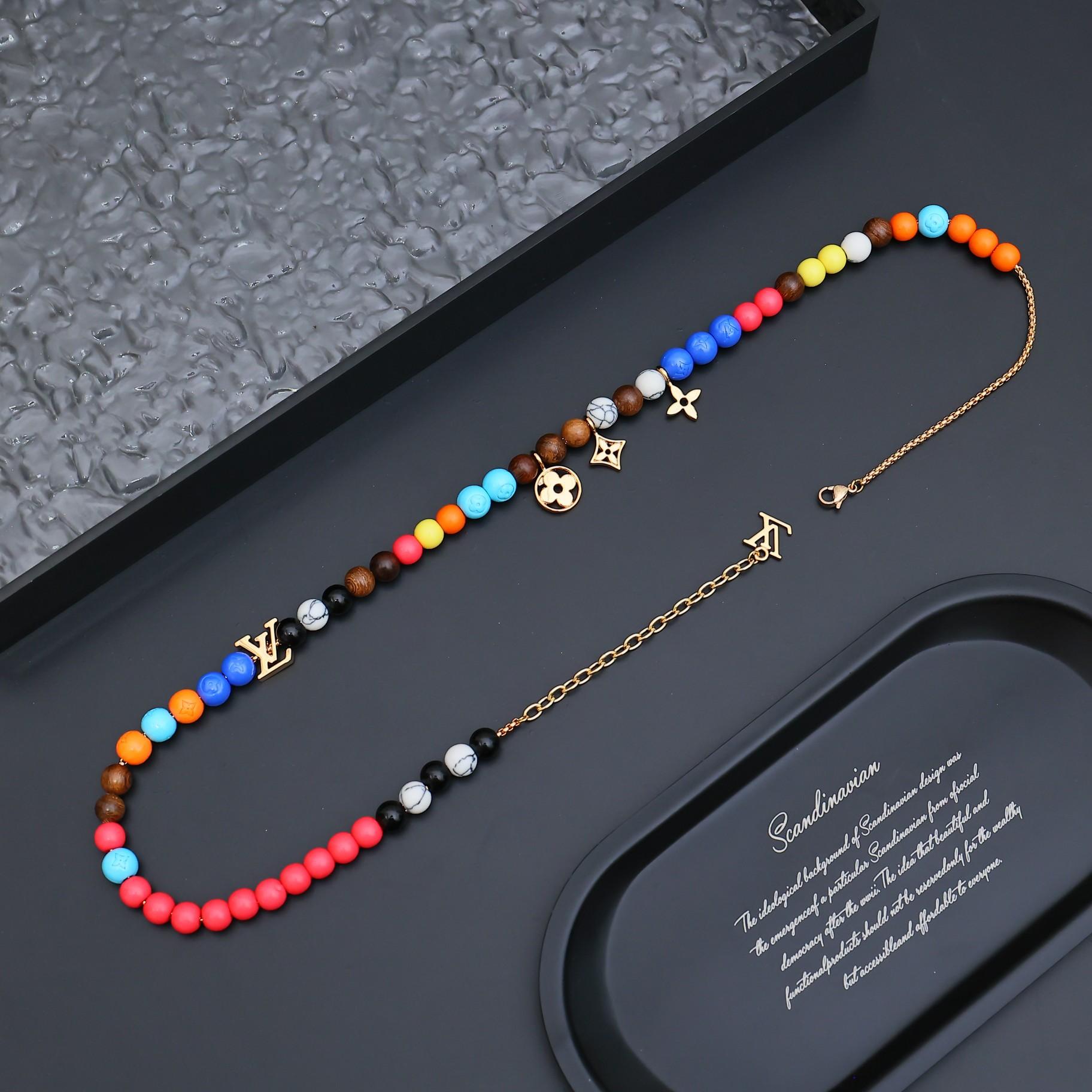 Louis Vuitton LVSurfin ' Beads Necklace    MO1891 - FashionPlug