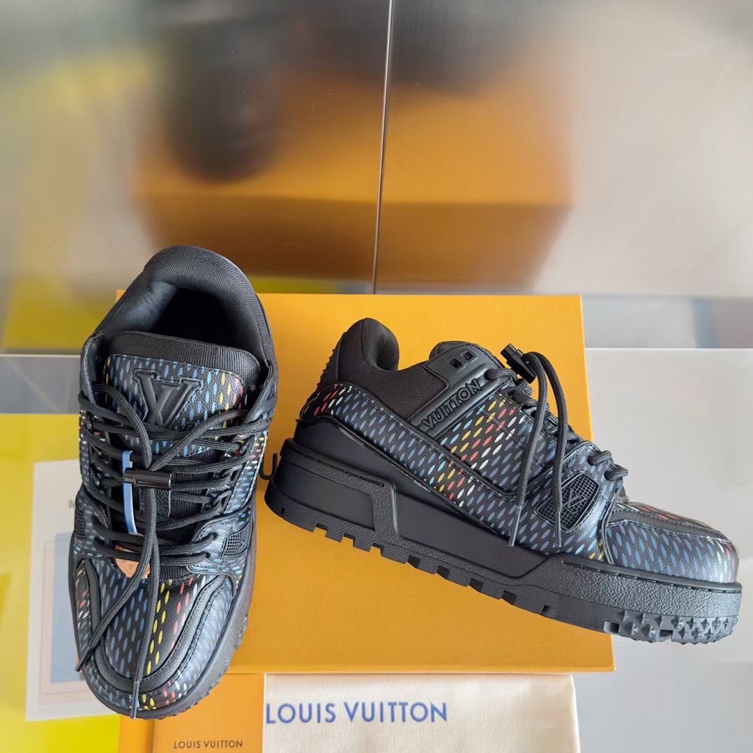 Louis Vuitton LV Trainer Maxi Sneaker   1ACR0U - FashionPlug